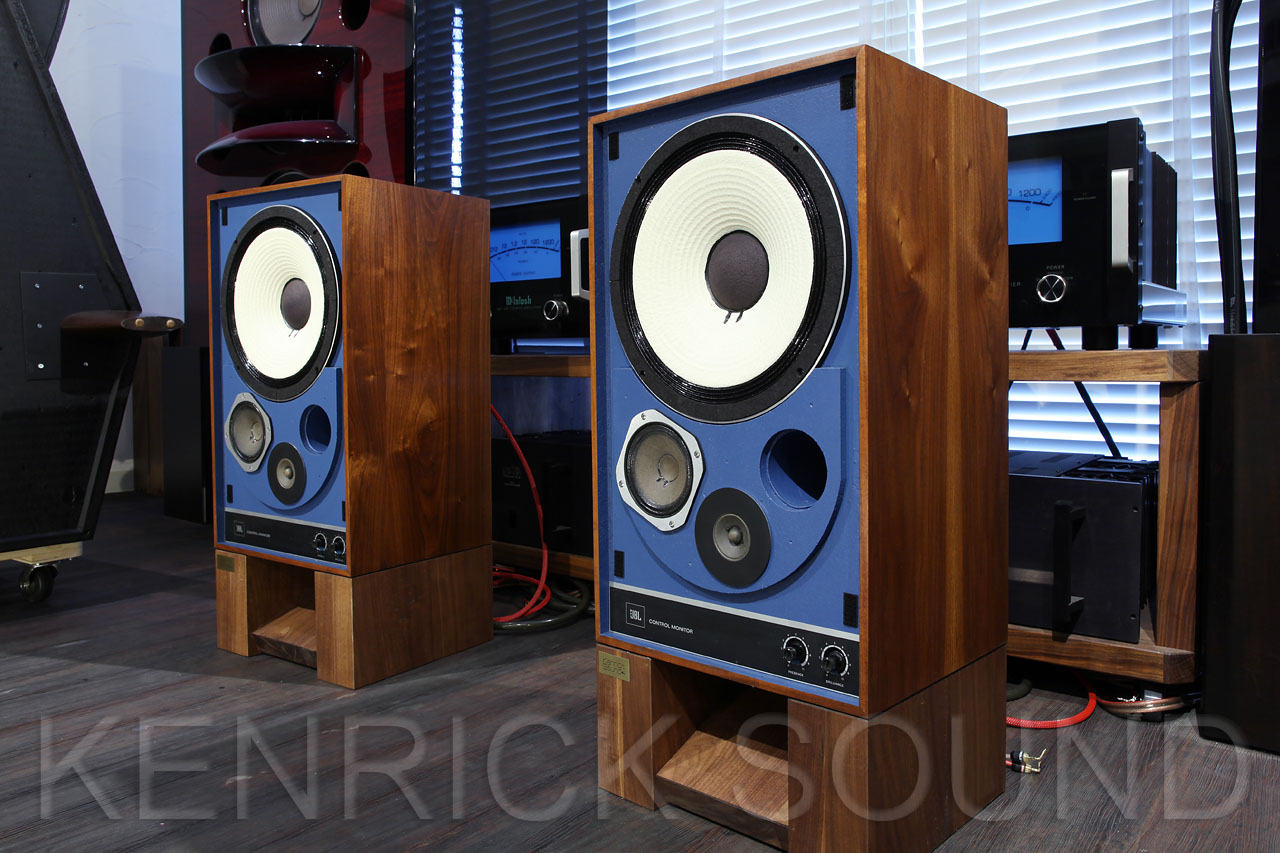 JBL 4310WX 再着磁アルニコ ブルーバッフル 新品コンデンサー