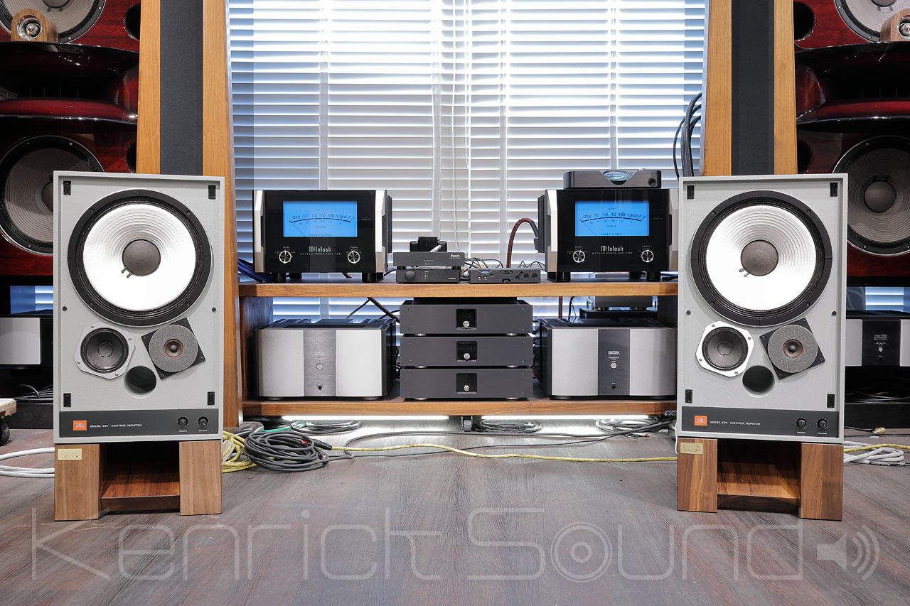 JBL 4311A バイワイヤー対応カルダス・ロジウム＋金メッキ端子 Silver