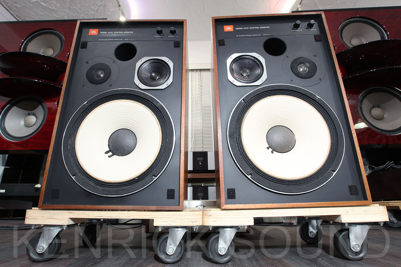 JBL 4312A コンパクトモニタースピーカー・ウォールナット美品