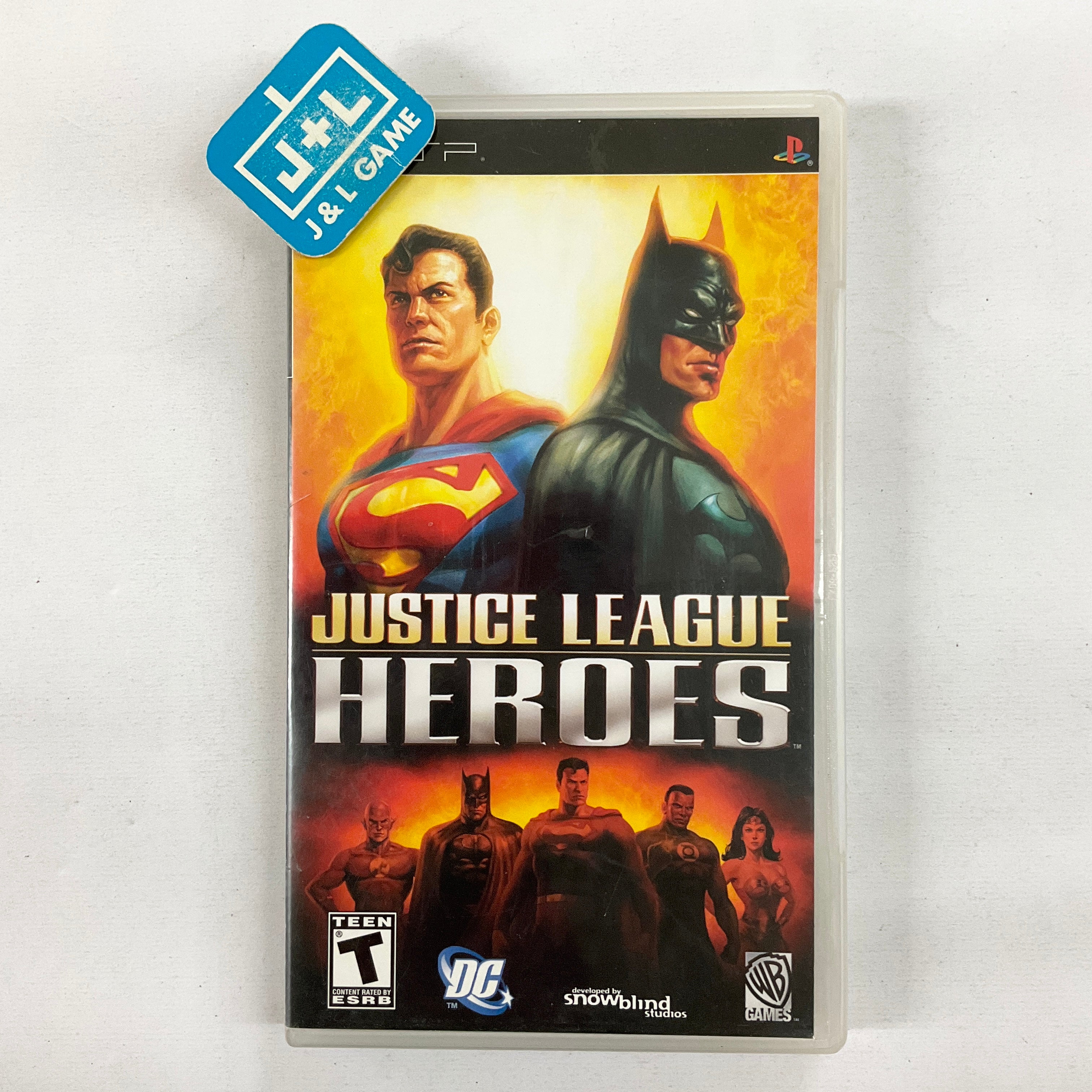 Justice League Heroes - Sony PSP [Pre-Owned] | J&L Game