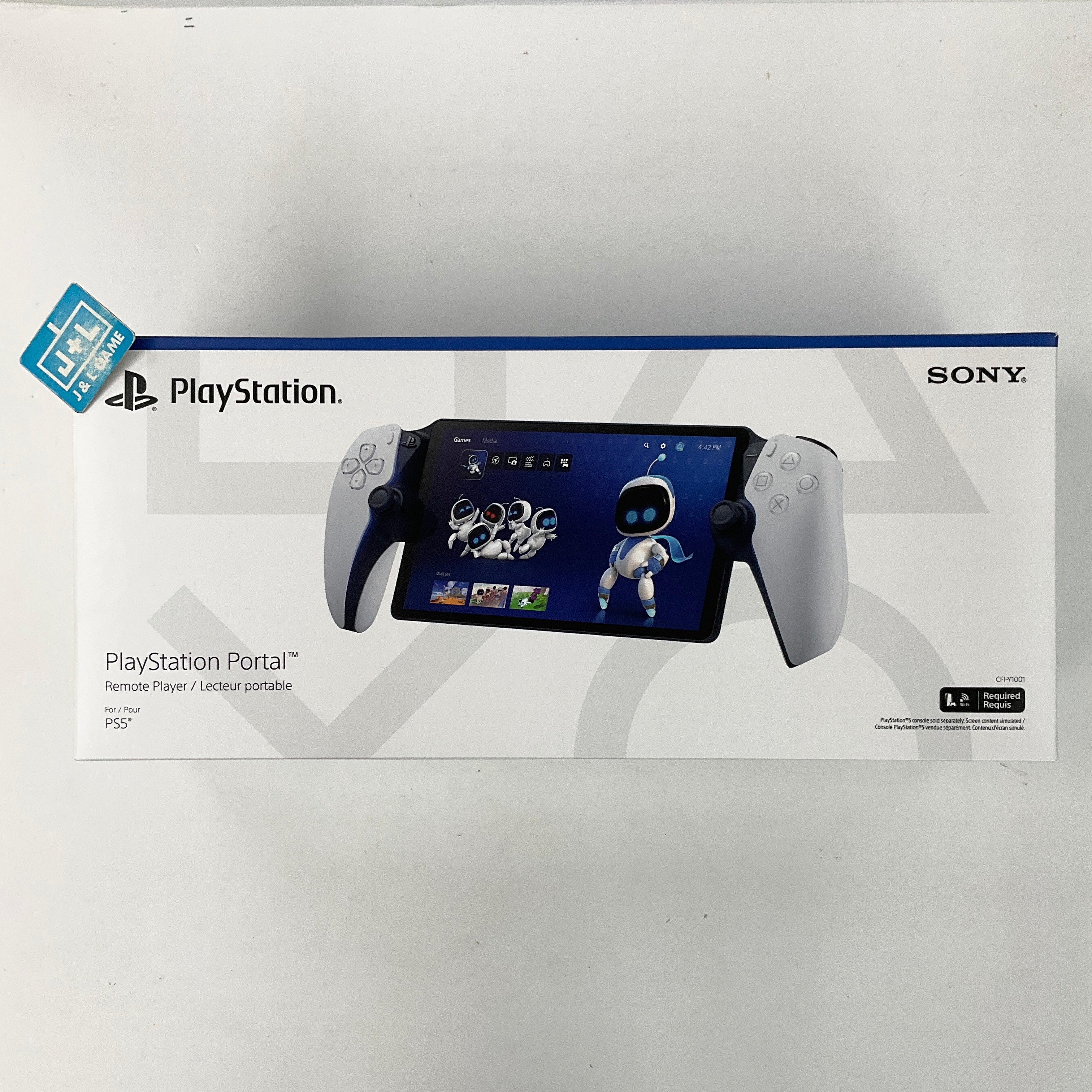 PlayStation Portal Remote Player (White) - (PS5) PlayStation 5
