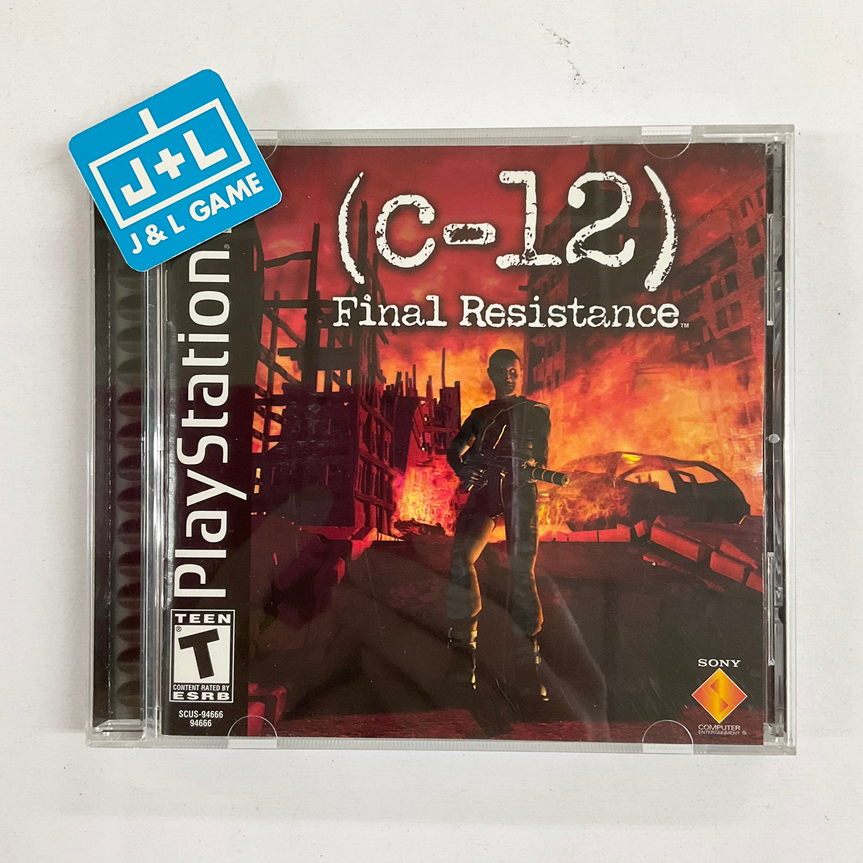 C-12: Final Resistance - (PS1) PlayStation 1 [Pre-Owned] | J&L Game