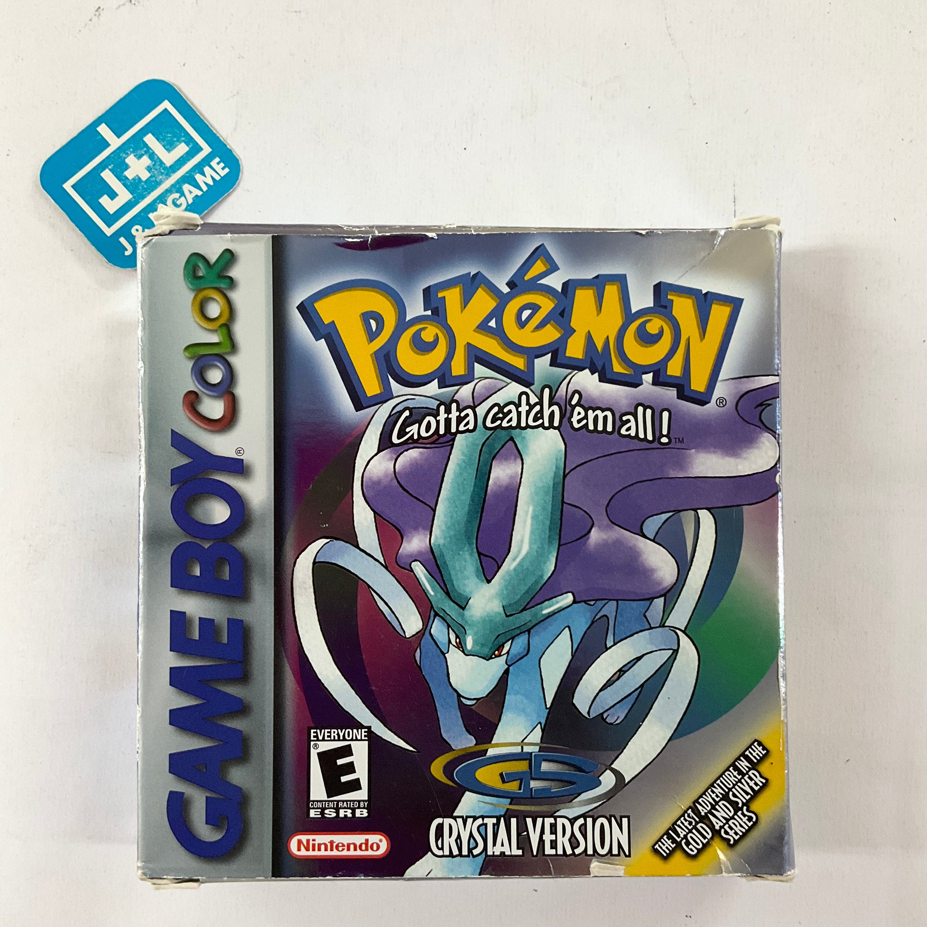 Pokemon Crystal Version - (GBC) Game Boy Color [Pre-Owned] | J&L Game