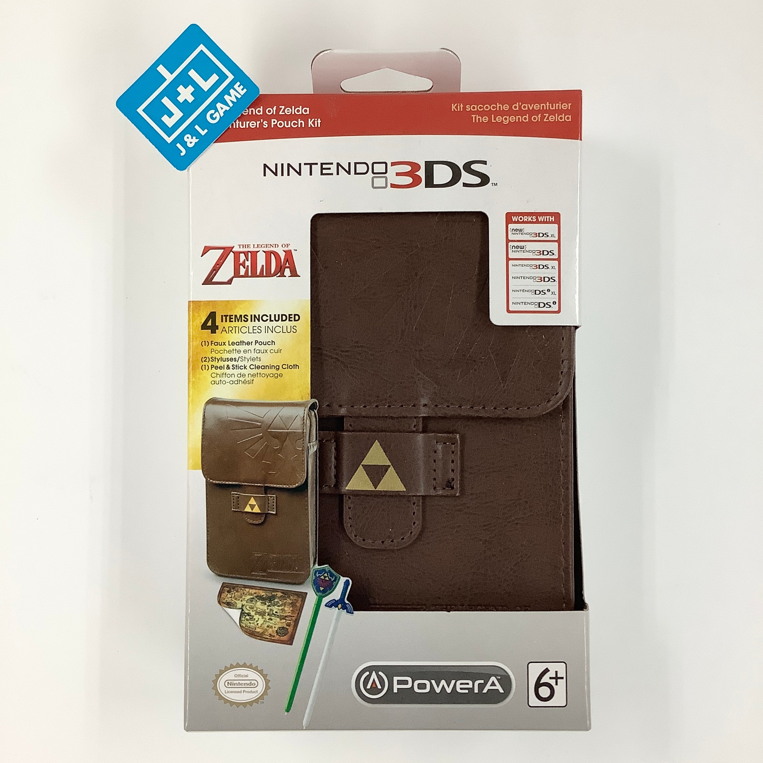 PowerA The Legend of Zelda Adventurer's Pouch - Nintendo 3DS | J&L