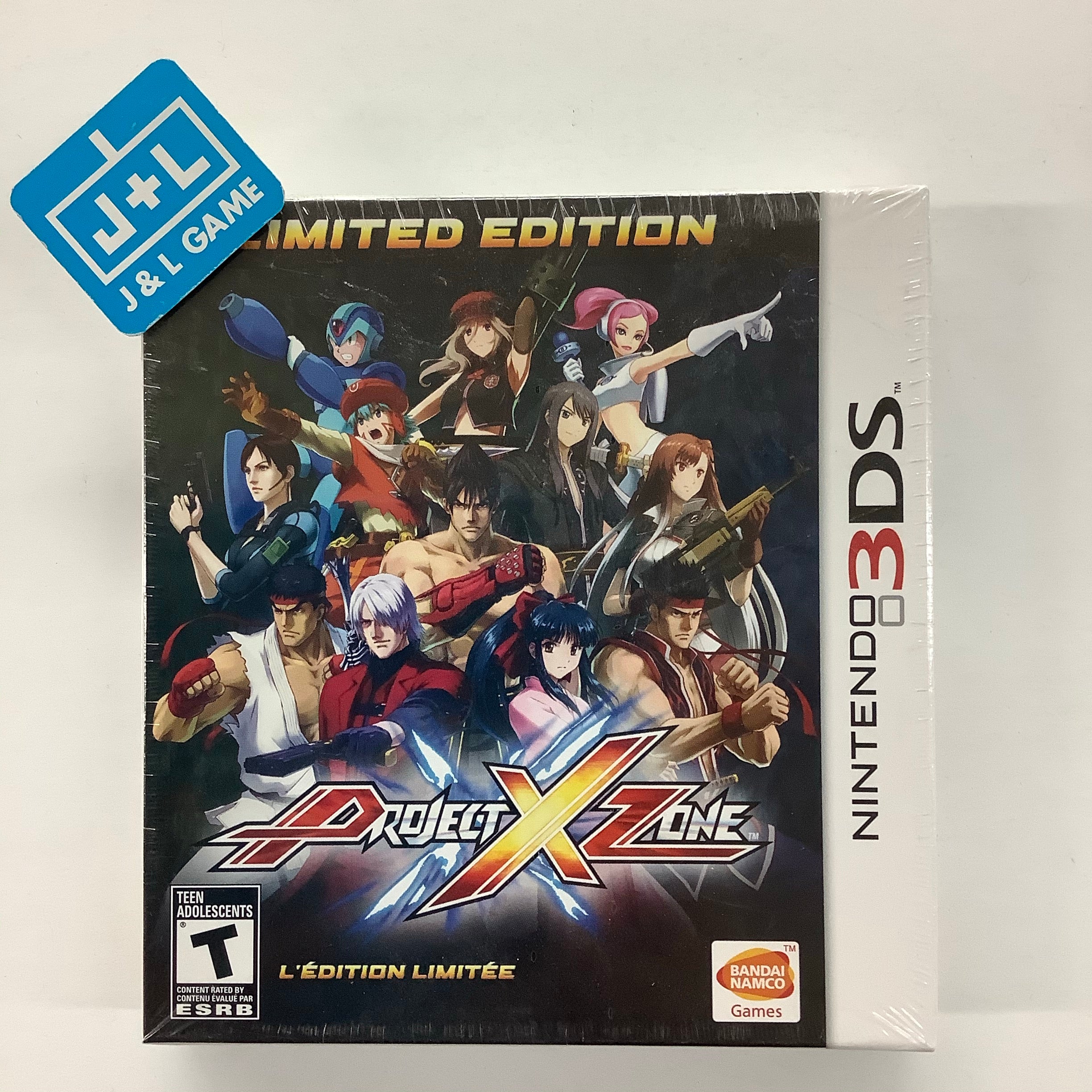 Project X Zone (Limited Edition) - Nintendo 3DS | J&L Game