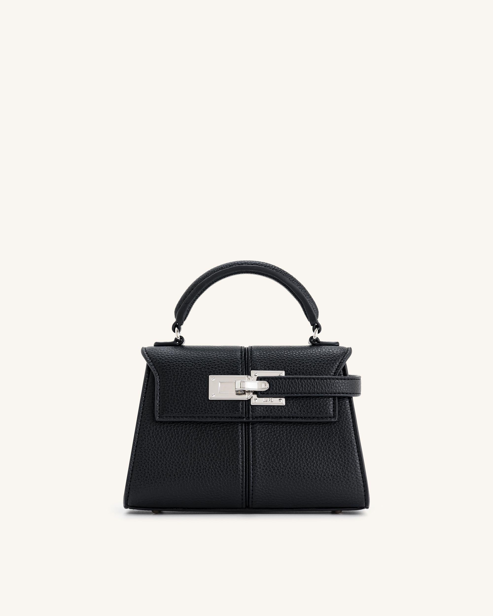 Elise Top Handle Bag - Black | JW PEI