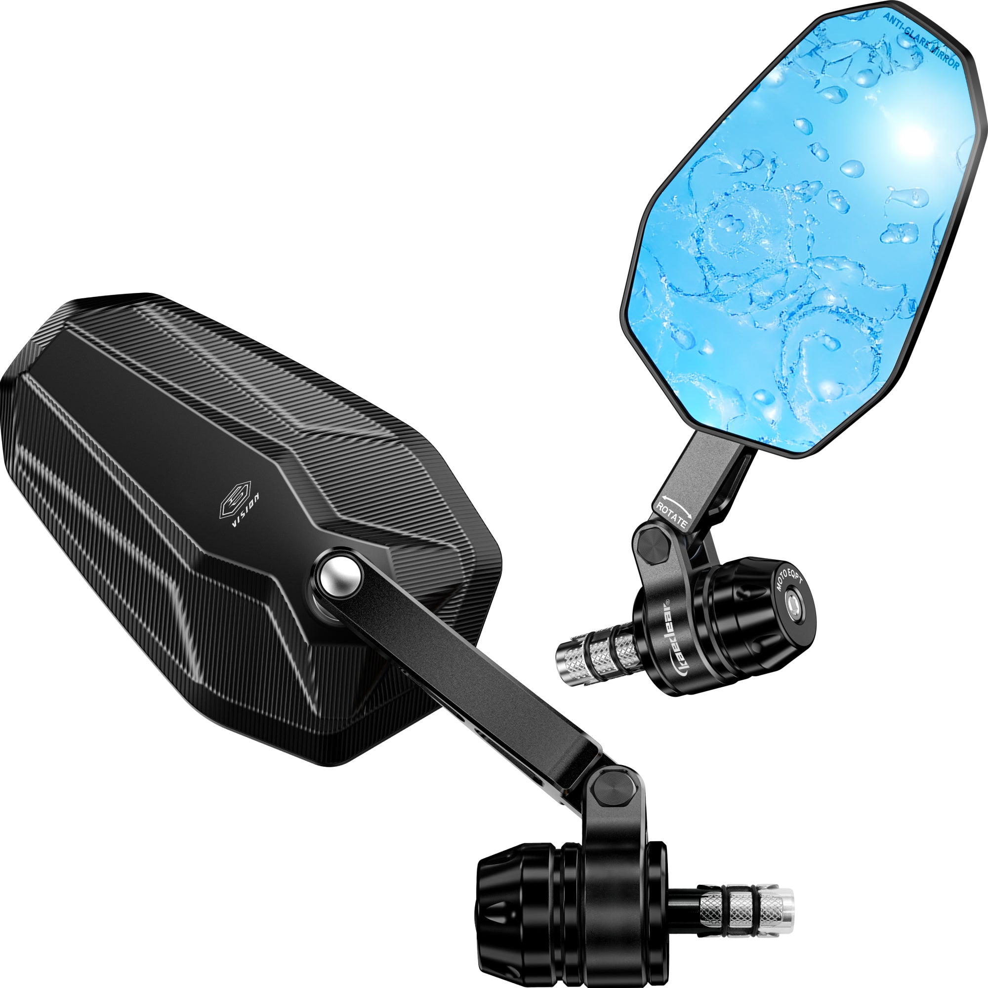 バイク用ハンドルフック】折りたたみ式リングタイプ｜22～28.6mm対応