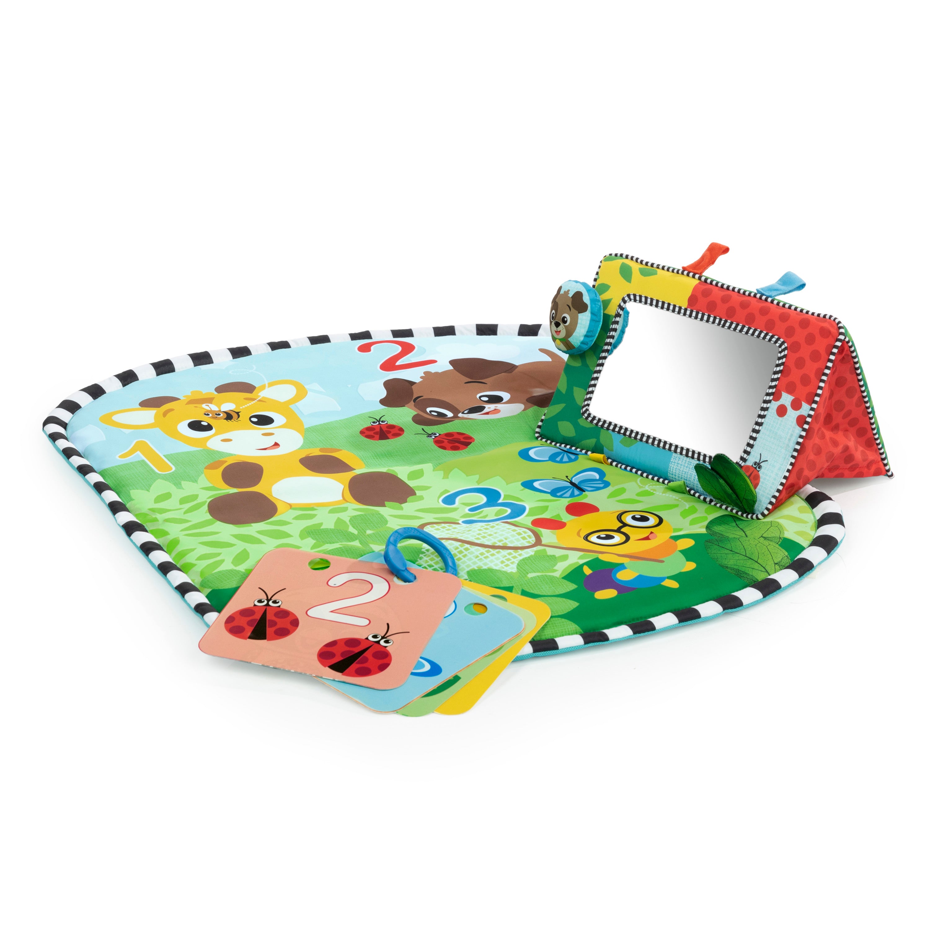 Discovery Garden Tummy Time Mat & Mirror – Kids2, LLC