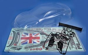 タミヤ 1/10RC SUMO POWER GT NISSAN GT-R スペアボディセット 品番SP