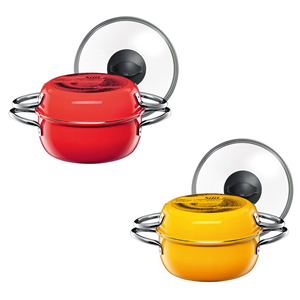 シラルガン（シリット） Silit コンビクックガラス蓋付 カラー3色 の