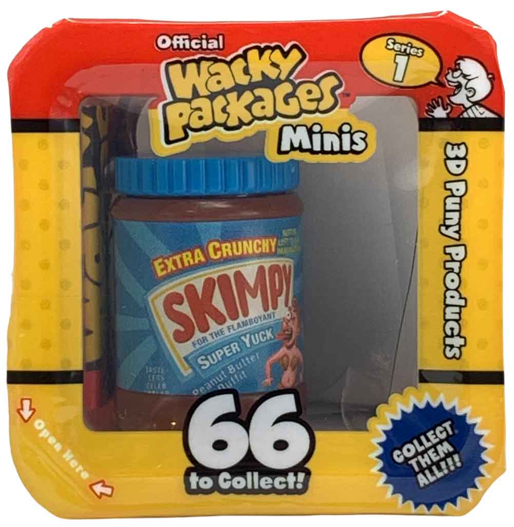 Wacky Packages Minis - Skimpy (plus 4 Mystery) – Knick Knack Toy Shack