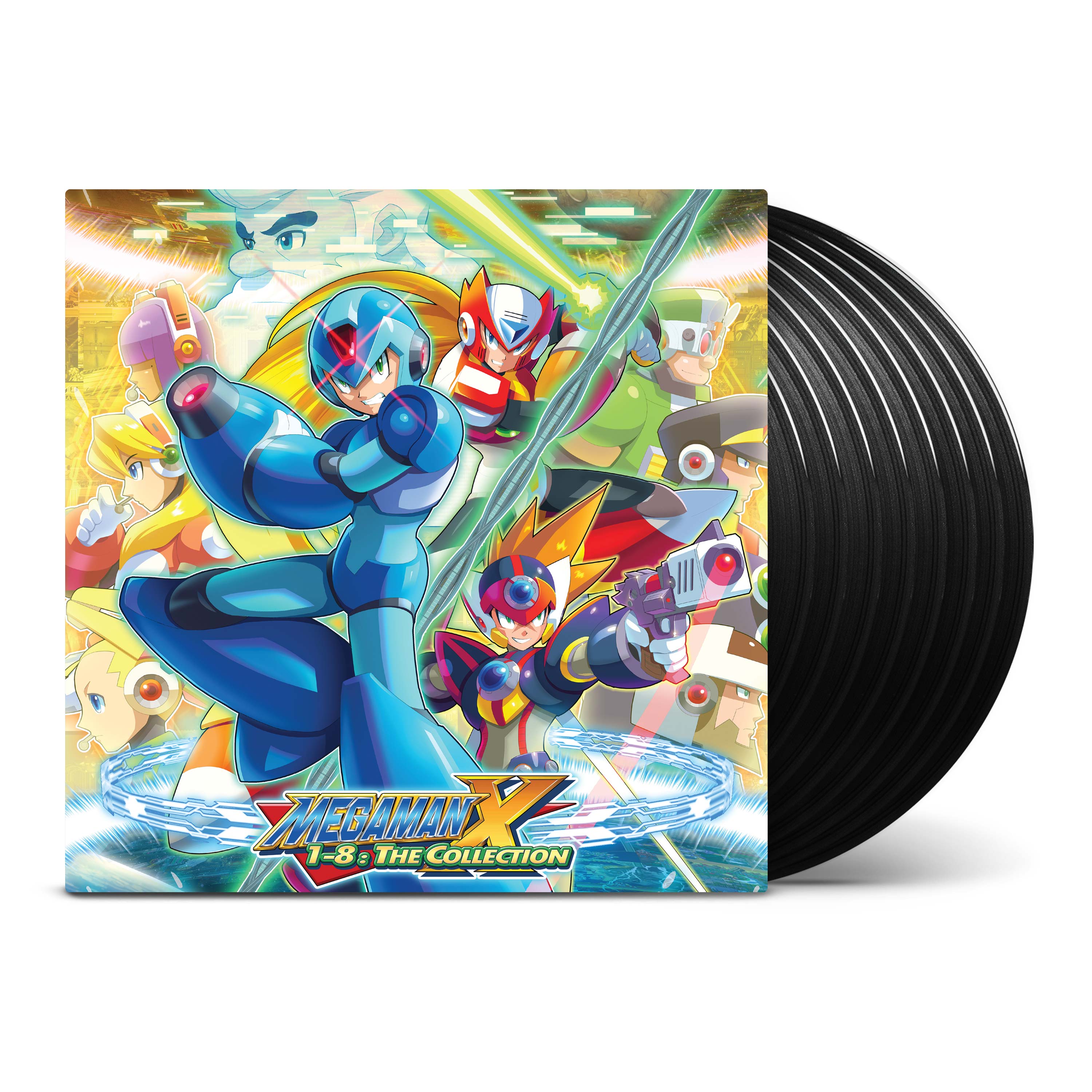 Mega Man X 1-8: The Collection (Deluxe X8LP Boxset) – Laced Records
