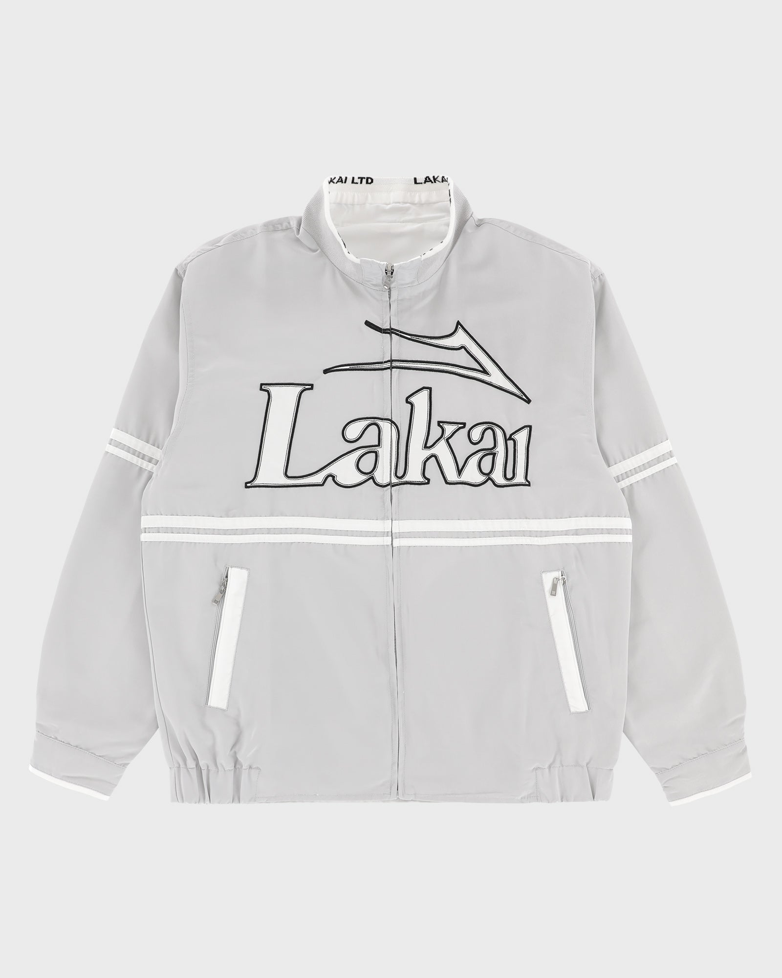 LAKAIReversibleTrackJacketGREY