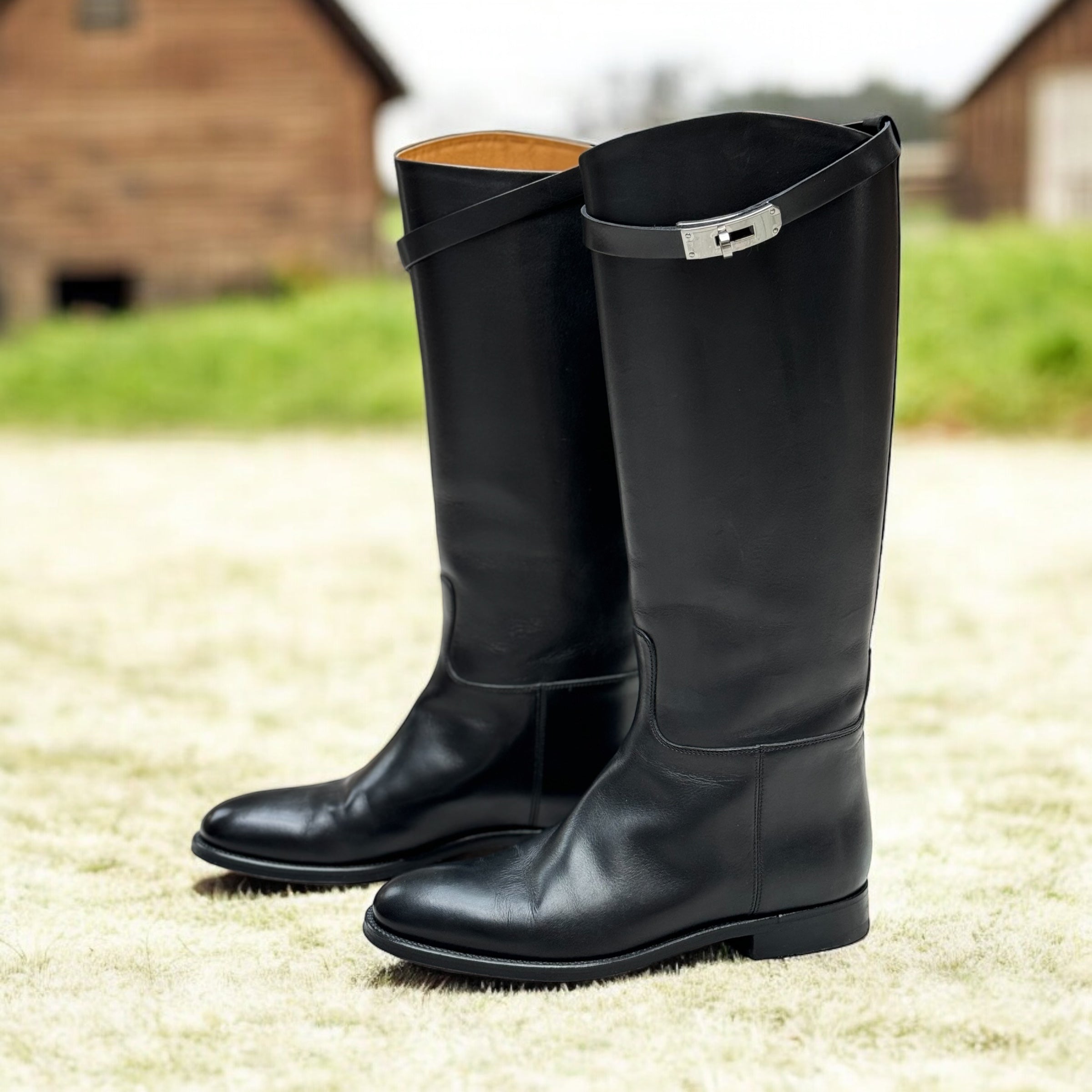 エルメス - ジャンピングブーツ T.37 – Les Folies d'Eugenie