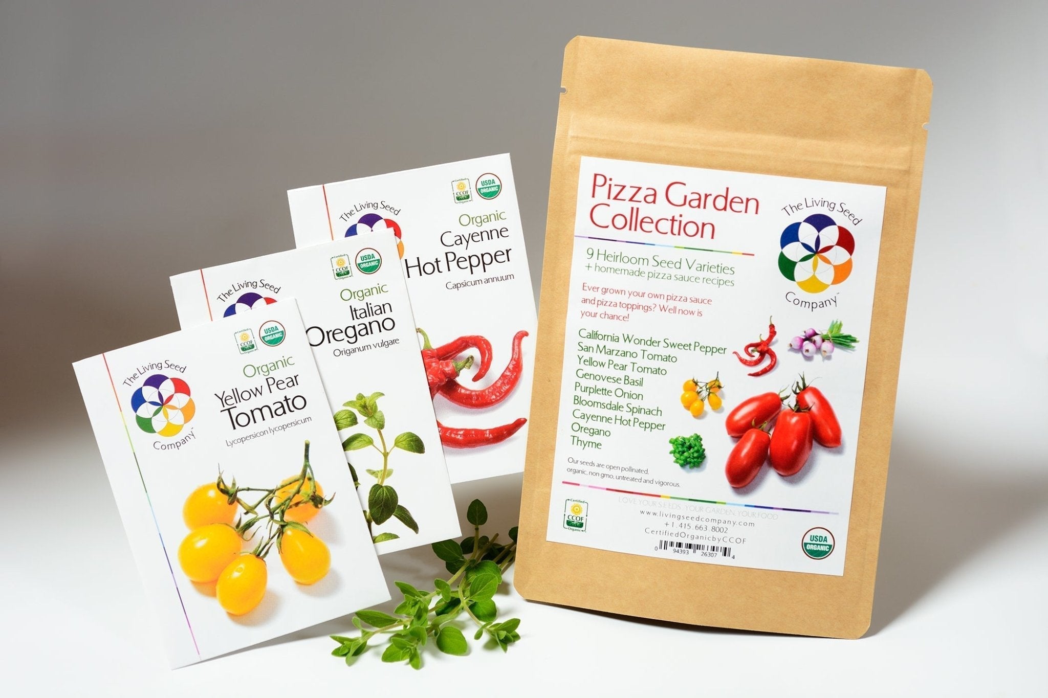 Organic Pizza Garden Collection | Organic, non-GMO & Pollinated