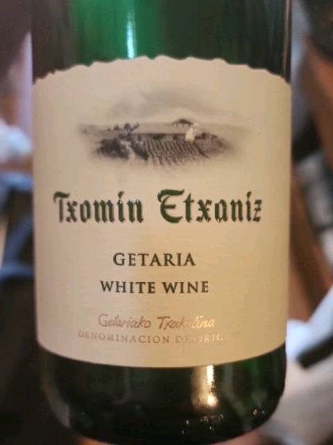 Txomin Etxaniz 24 Getariako Txakoli TABLE WHITE