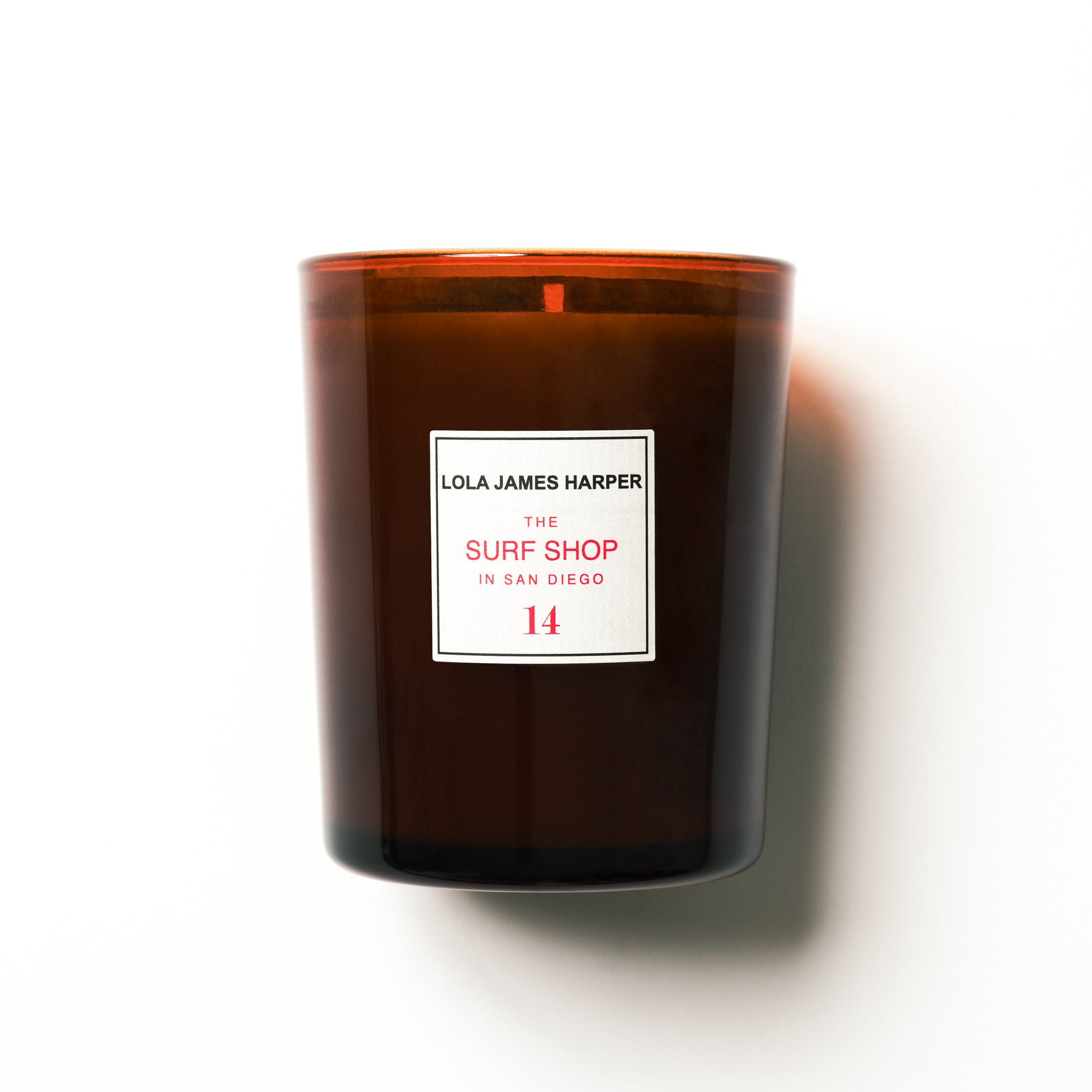 14 The Surf Shop in San Diego - Scented Candle 190g - LOLA JAMES