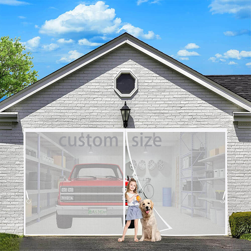 Custom Garage Door Screens | Garage Screen Doors For 2 Car Garage