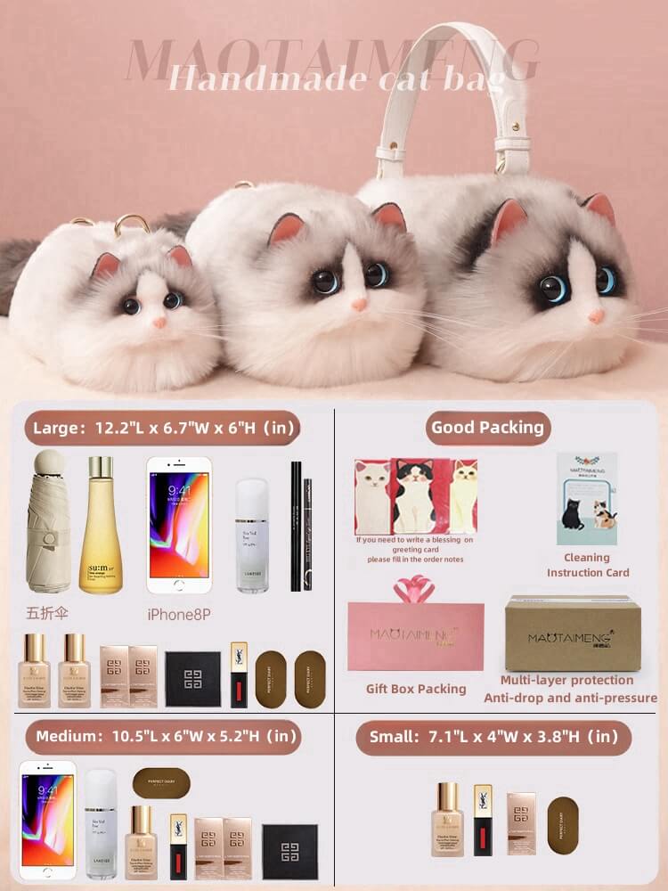 Maotaimeng Cat Hand Bags – MAOTAIMENG