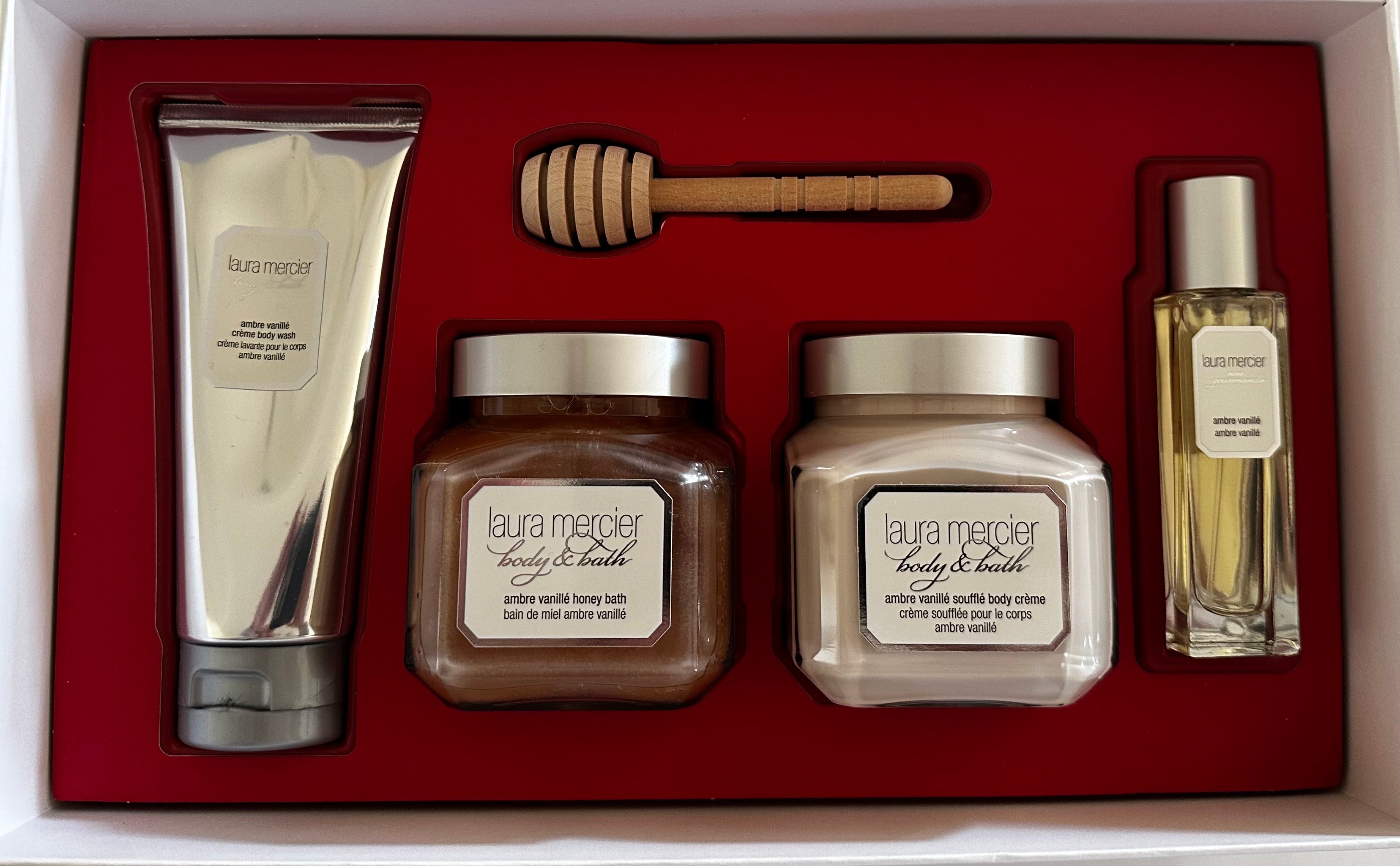 Laura Mercier 4-Pc. Luxe Ultime Ambre Vanille Luxe Body Collection