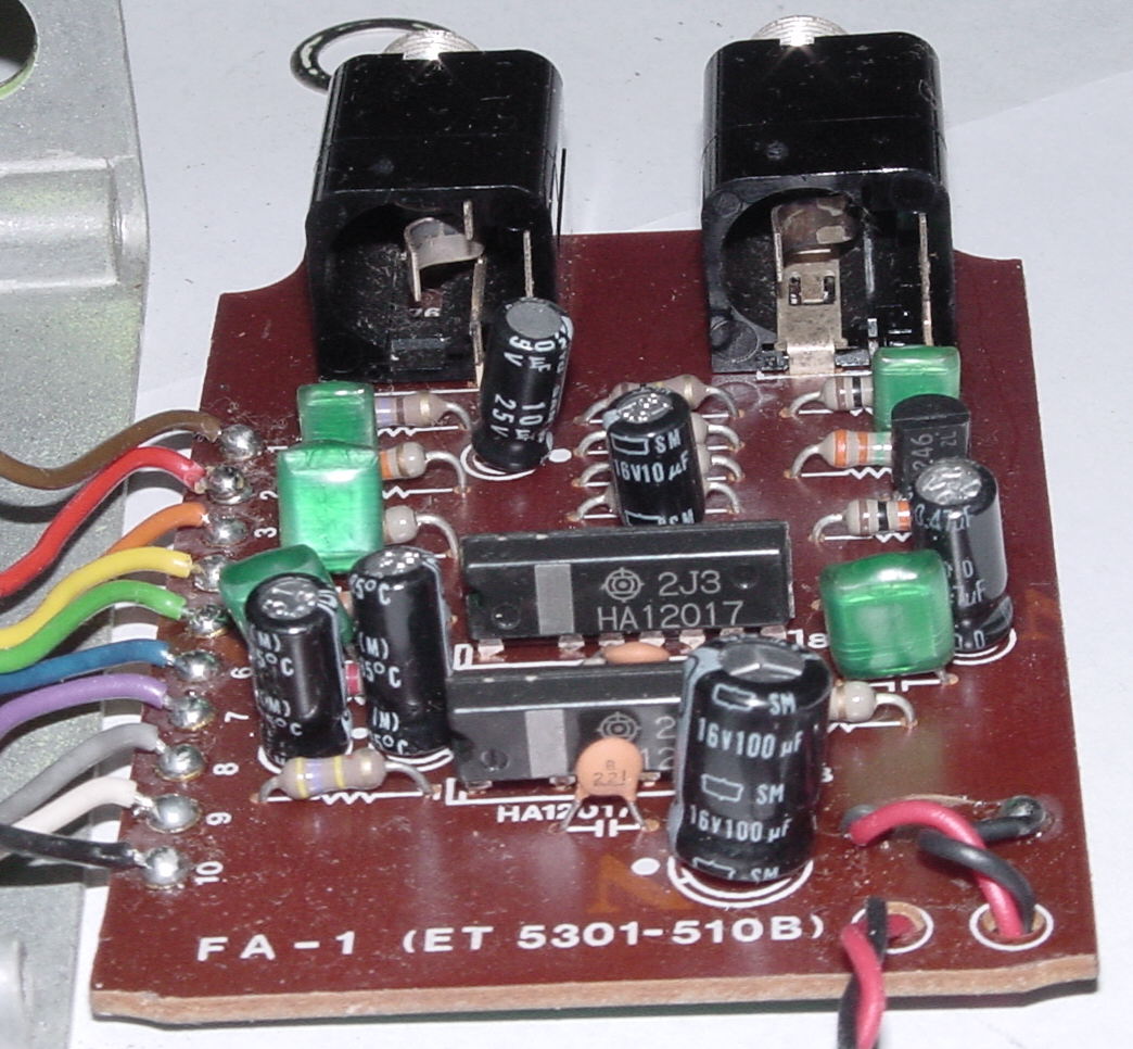 BOSS FA-1 FET Amplifier 徹底解剖 ギター・エフェクターの自作改造