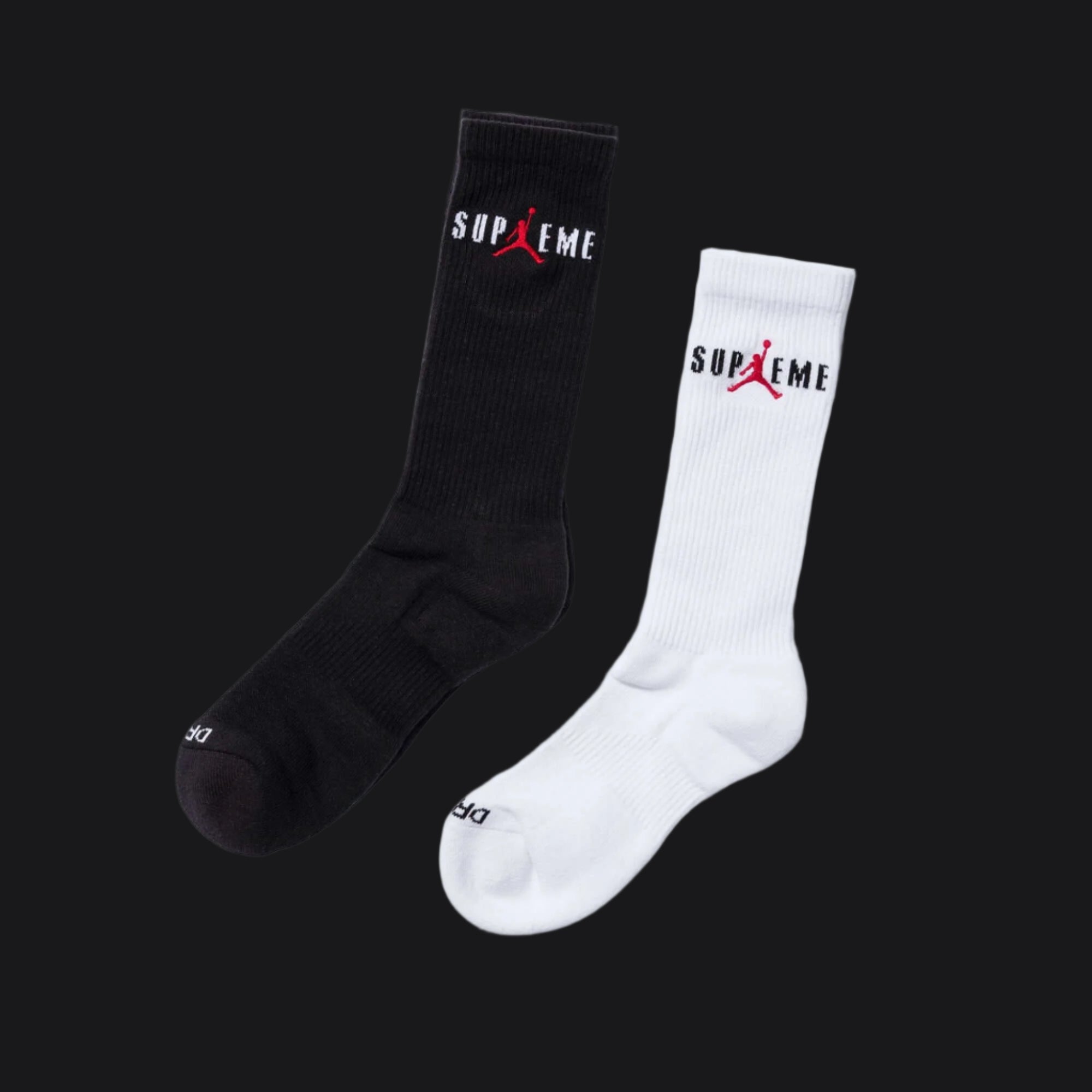 Supreme x Jordan 'Crew Socks' (2 pack)