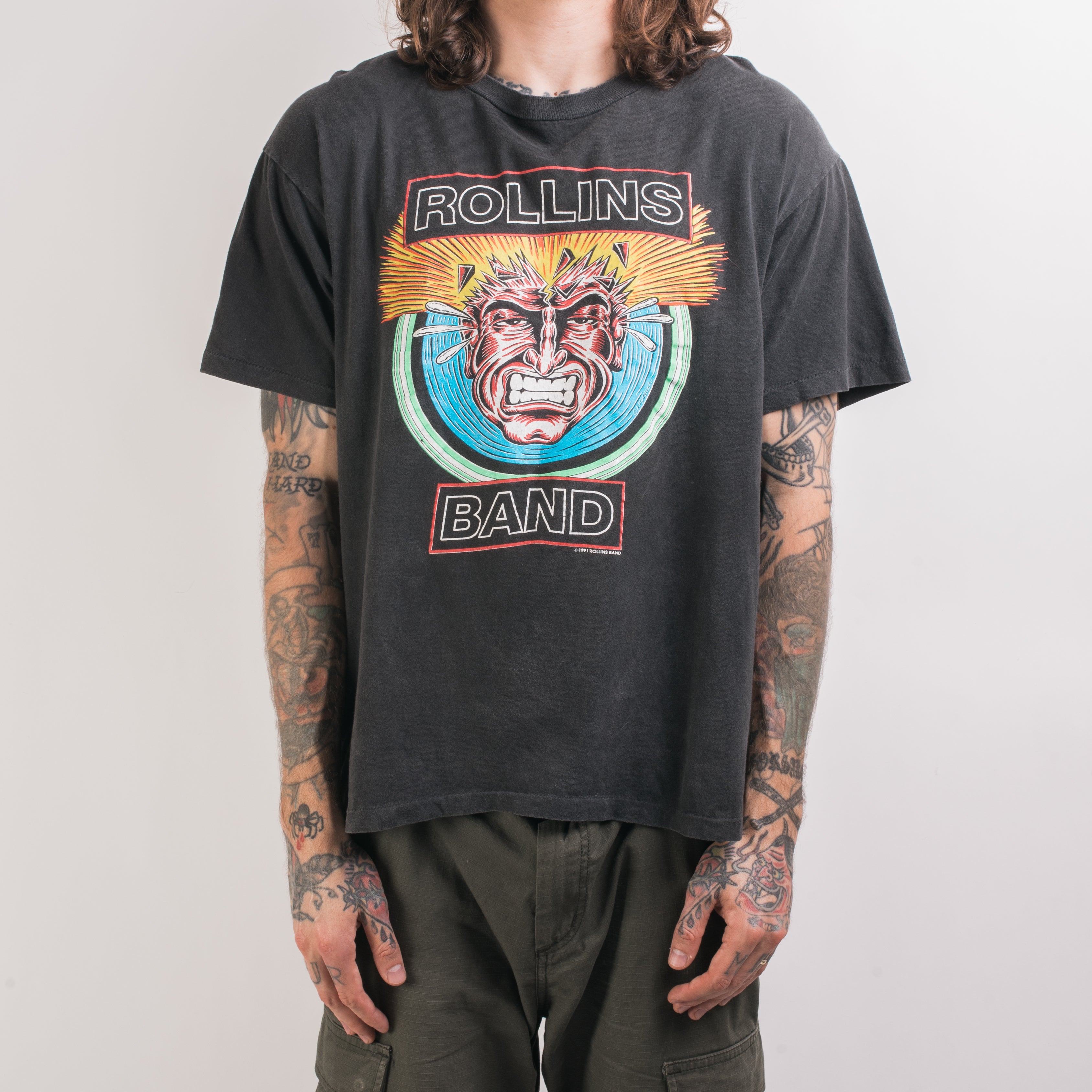 Vintage 1991 Rollins Band The End Of Silence T-Shirt – Mills