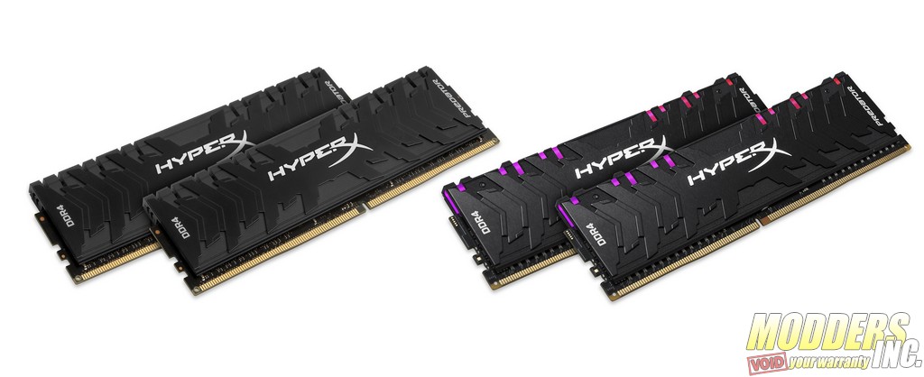 HyperX Launches New Predator DDR4 RGB And Predator DDR4 DRAM