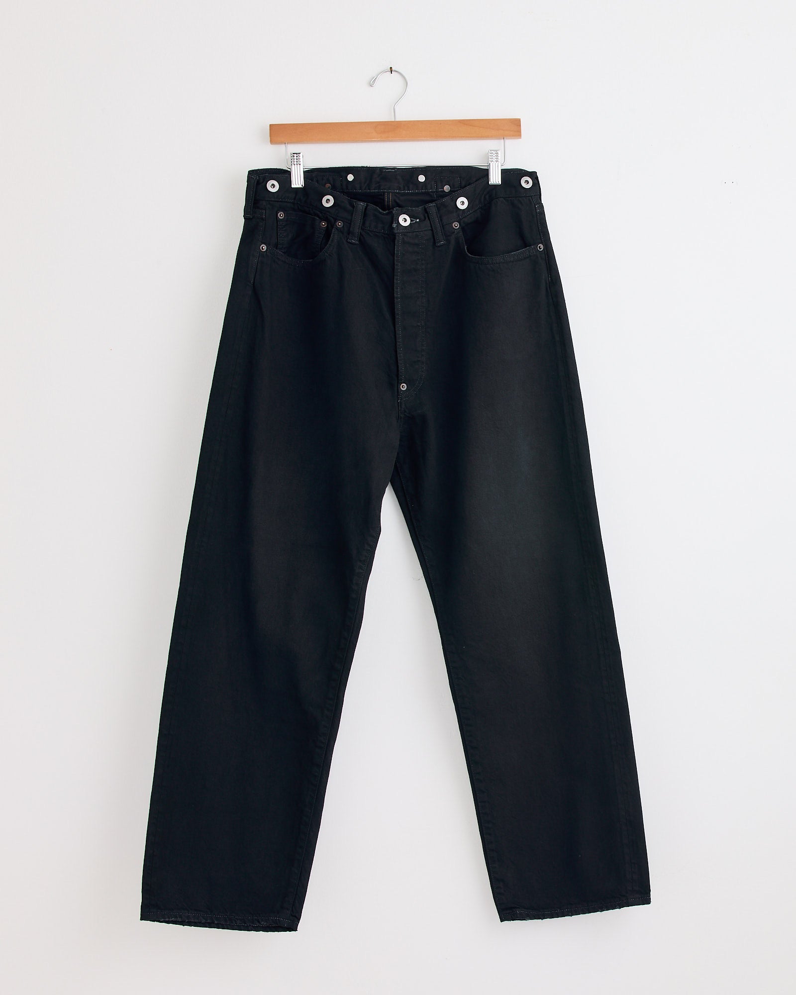 No.22 Washed Wide Denim Pant in Custom
