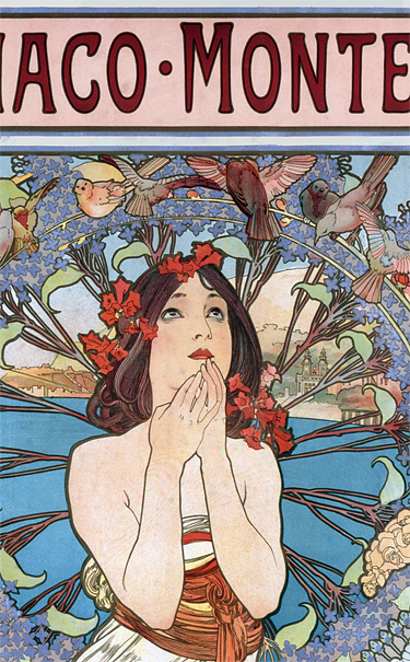 ミュシャを楽しむ：モナコ・モンテカルロ