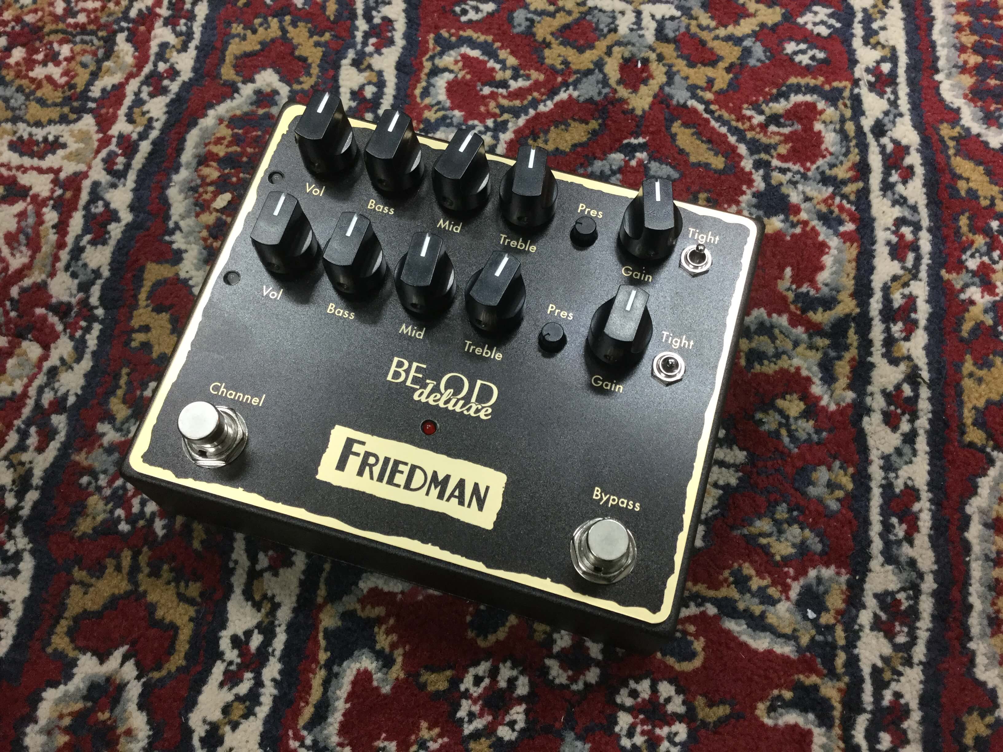 FRIEDMANより新しいペダルBE-OD DELUXEの登場です | Musette Japan