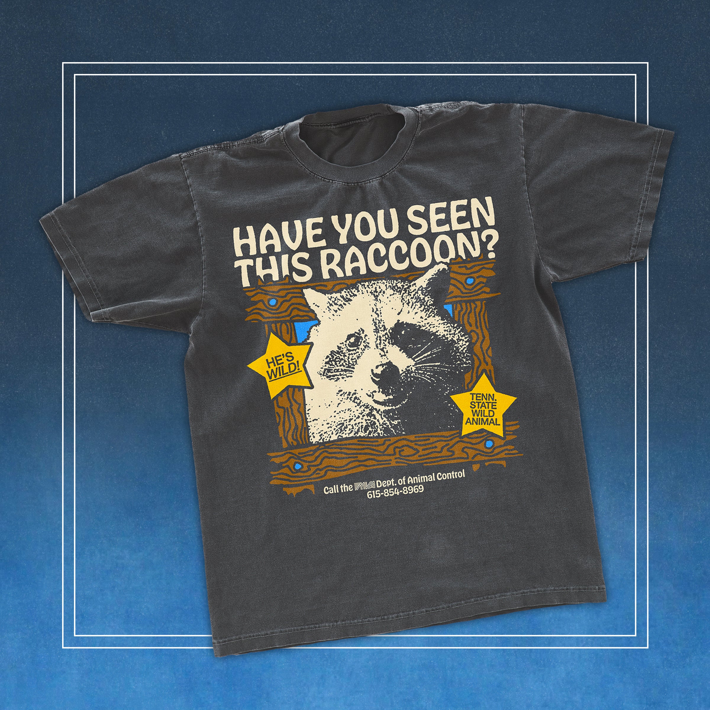 Have You Seen This Raccoon? – Nashville T-Shirt – Music Valley Archive