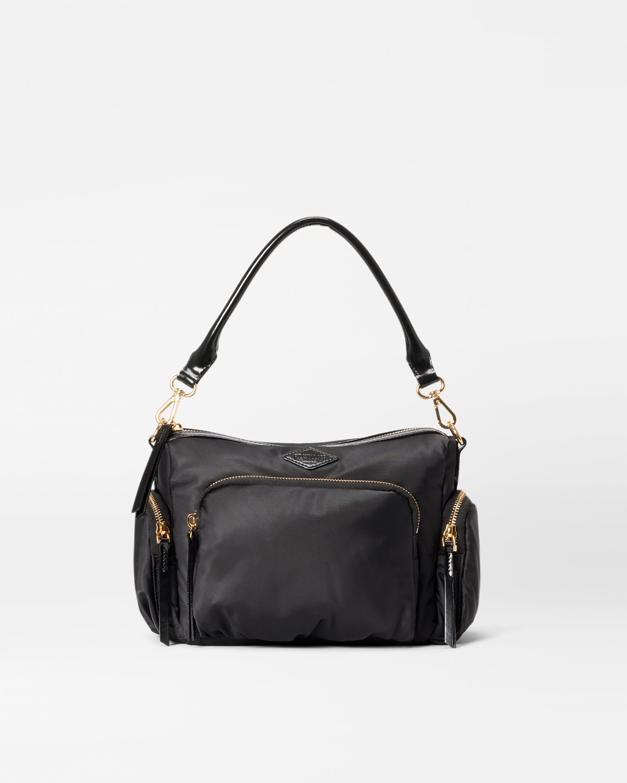 Black Nylon Crossbody Bag | MZ Wallace