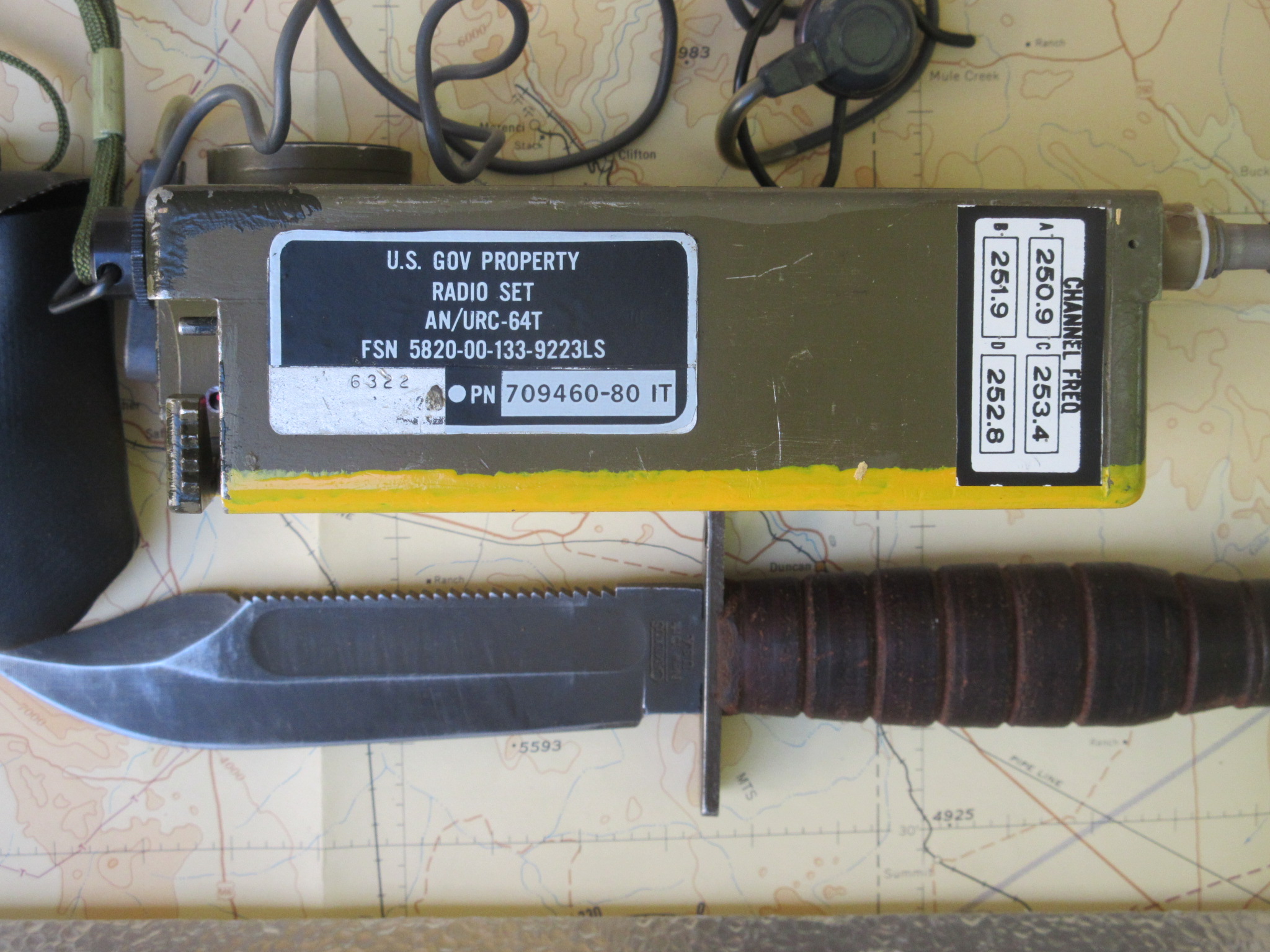 URC-64 and URC-4 Aircrew Rescue Radios - N6CC