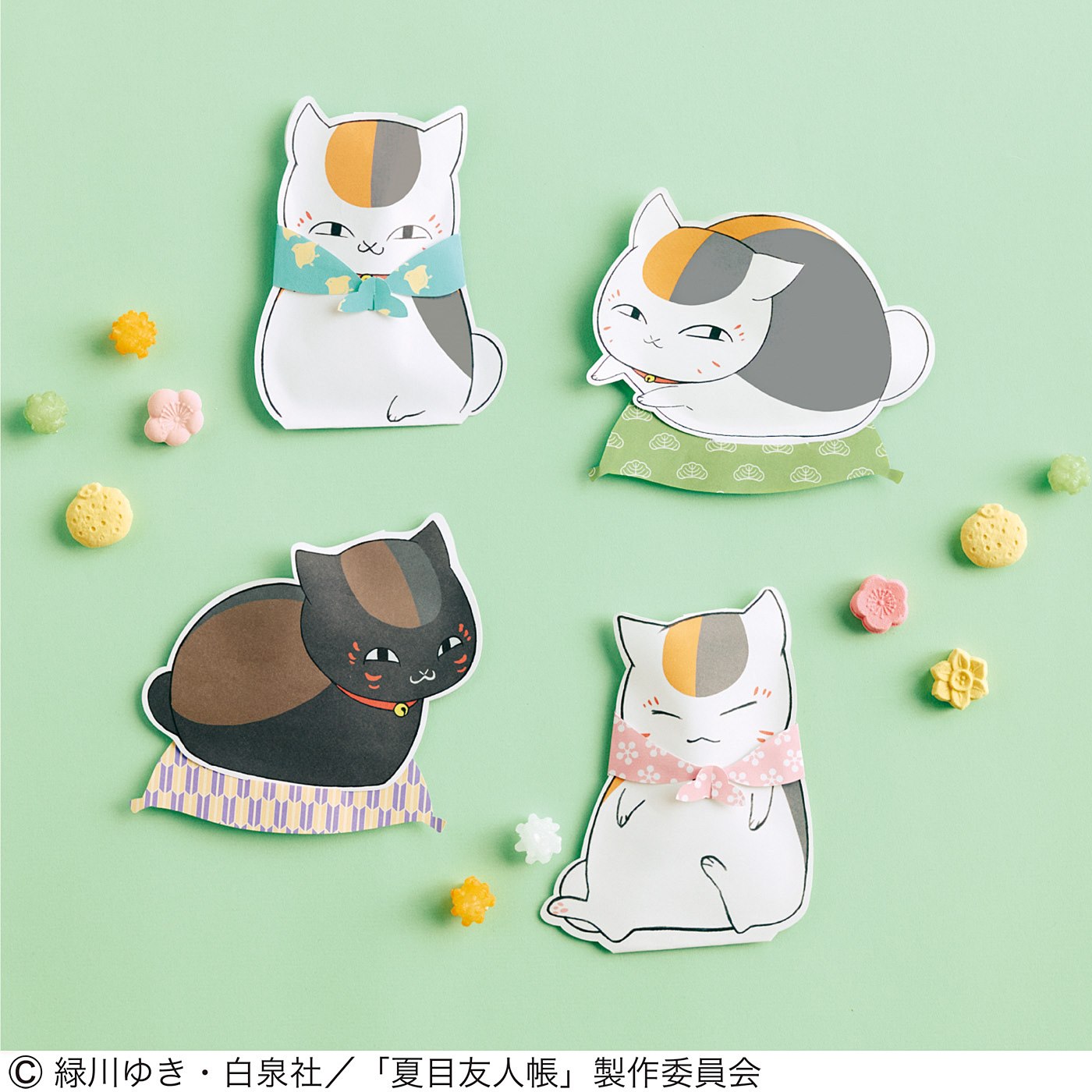 夏目友人帳とフェリシモ「猫部」のコラボ新グッズが登場！｜グッズ
