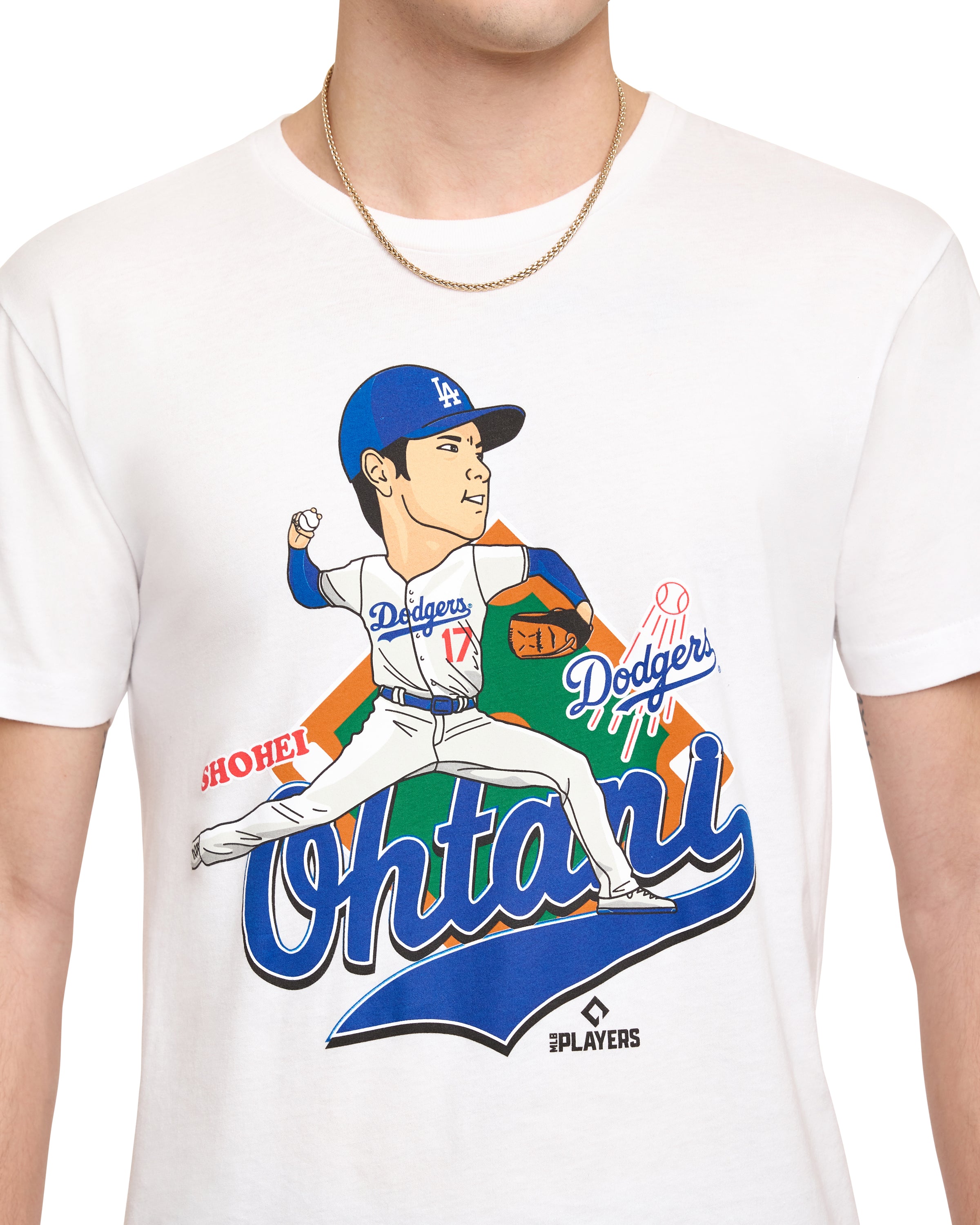 Los Angeles Dodgers Shohei Ohtani White T-Shirt – New Era Cap