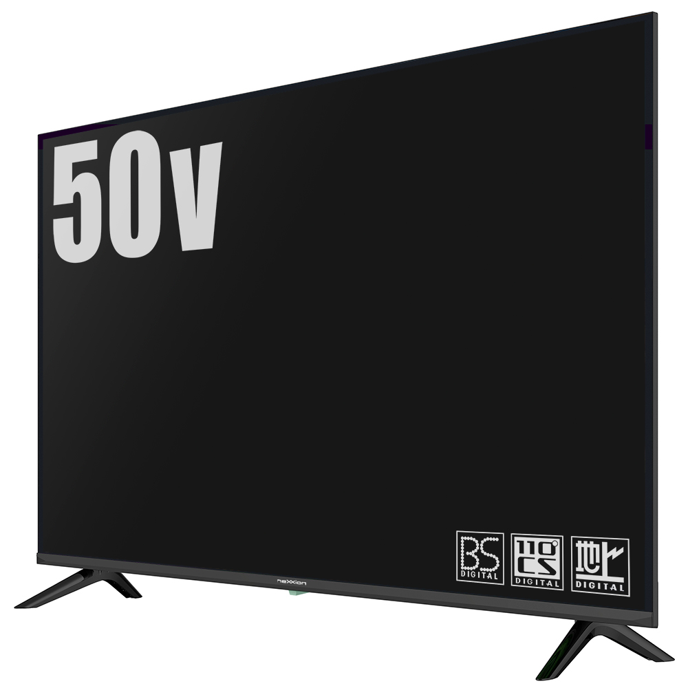 nexxion ネクシオン50V型 液晶テレビ FT-C5025B 2019年製 nexxion