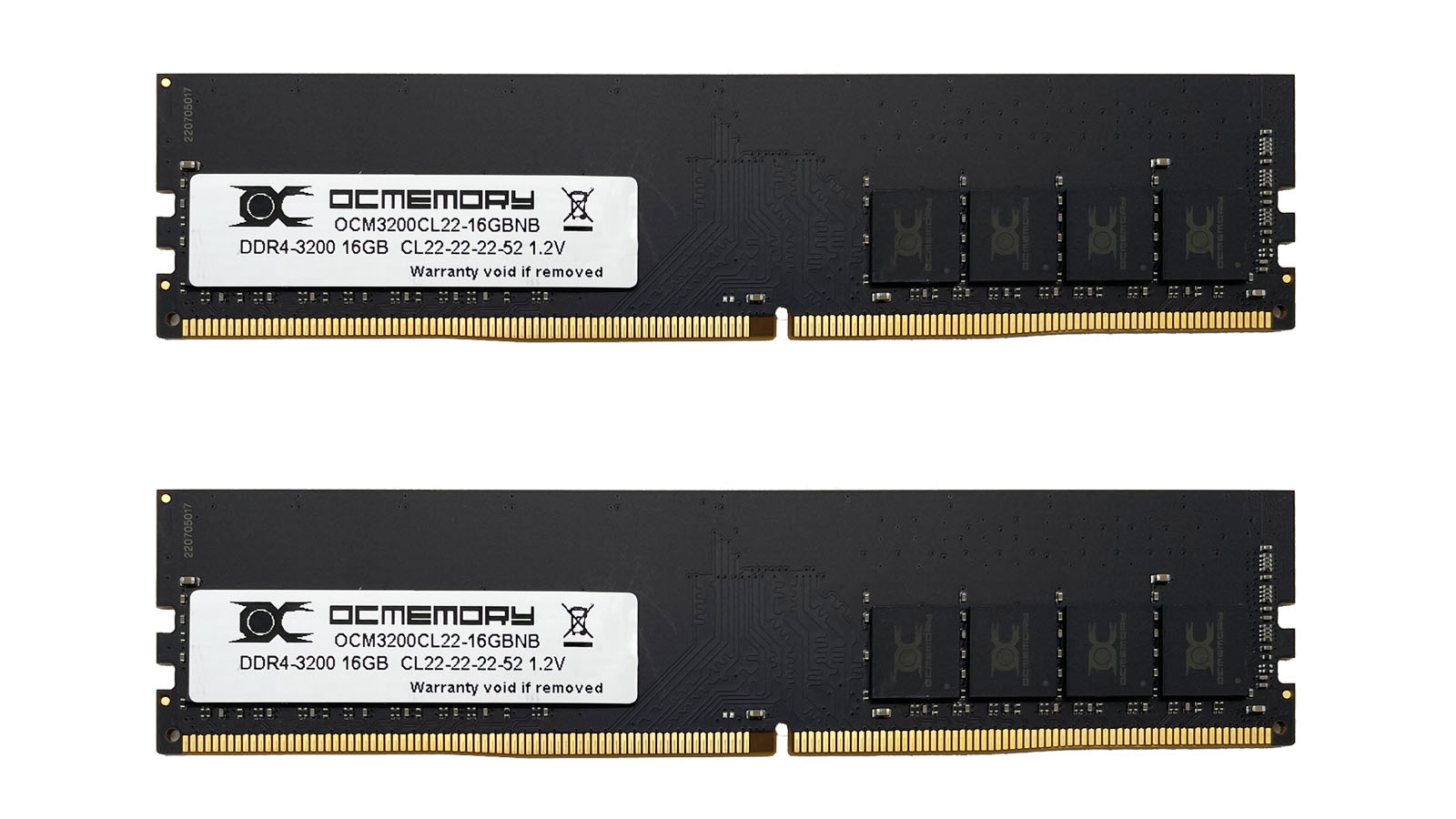 OCM3200CL22D-32GBNB （DDR4-3200 CL22 16GB×2） | OCMEMORY