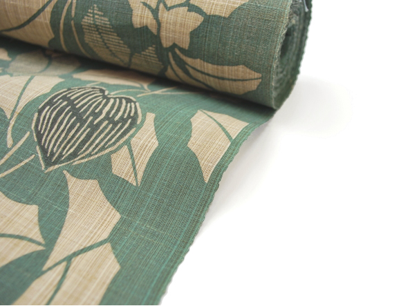 竺仙 奥州小紋浴衣(鬼灯) | 商品紹介 | 染と織たかはし