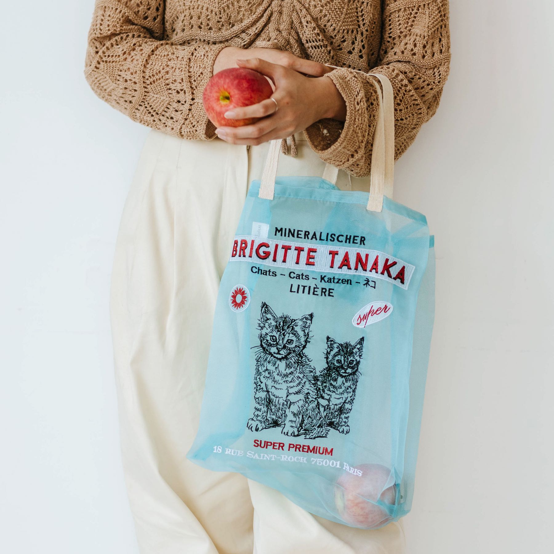 Brigitte Tanaka バッグ／Chat Bleu Menthe｜バッグ｜オルネ ド