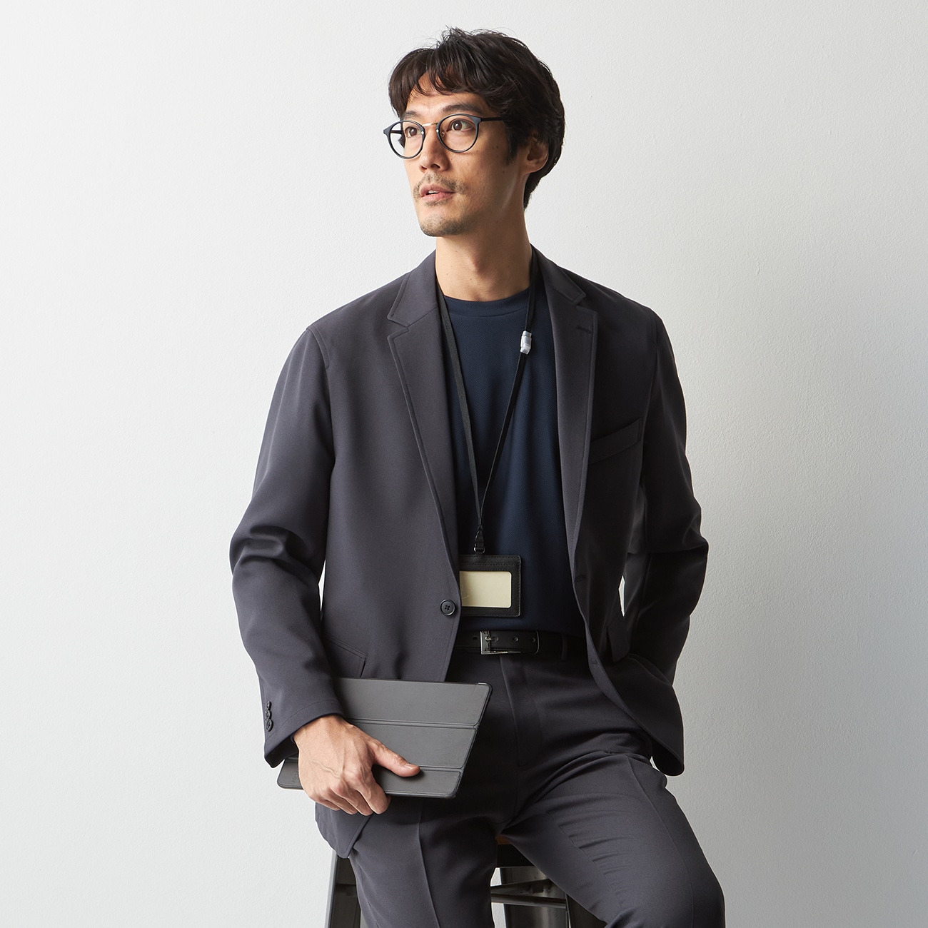 スマート ビズ セットアップ ジャケット 無地|O45_5HM5S10 - ORIHICA