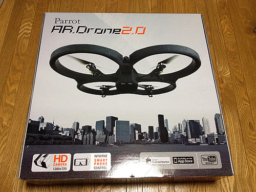Parrot AR.Drone 2.0が届きました。（開封編） - パノラマワールド 中