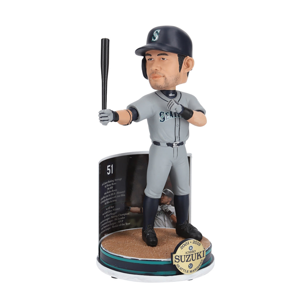 ICHIRO イチロー - MLB公式・限定 Collector's Bobblehead (記念台座付