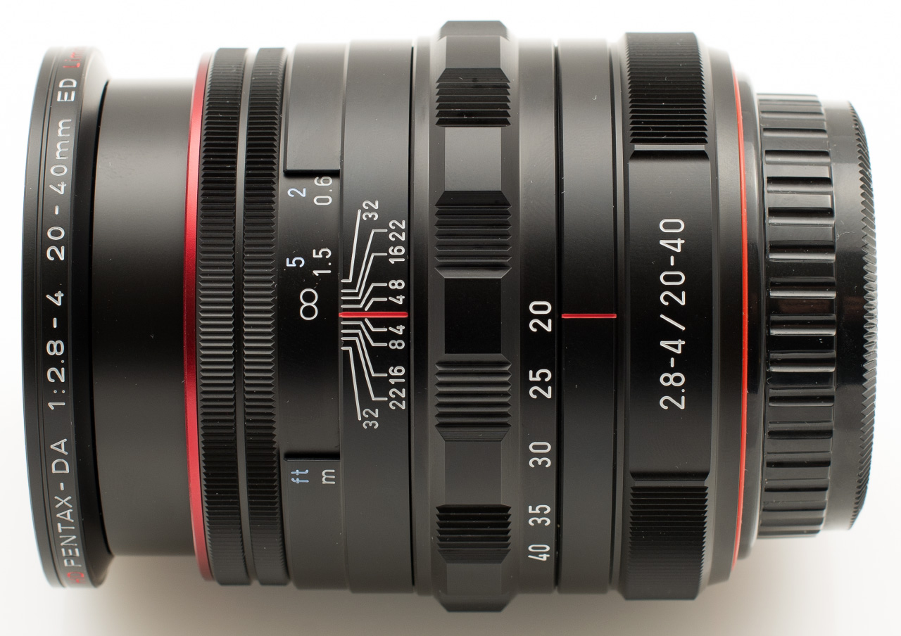 HD Pentax-DA 20-40mm F2.8-4 Limited Review - Construction and