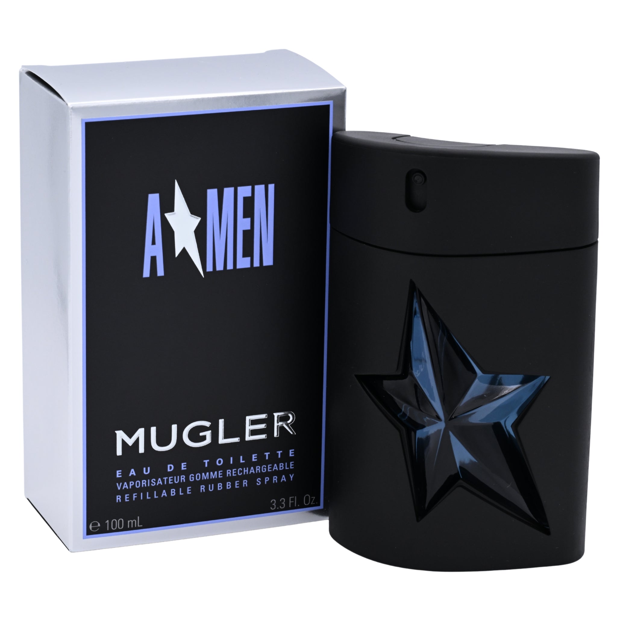 Angel A Men (Refillable Rubber Spray) by Thierry Mugler for Men