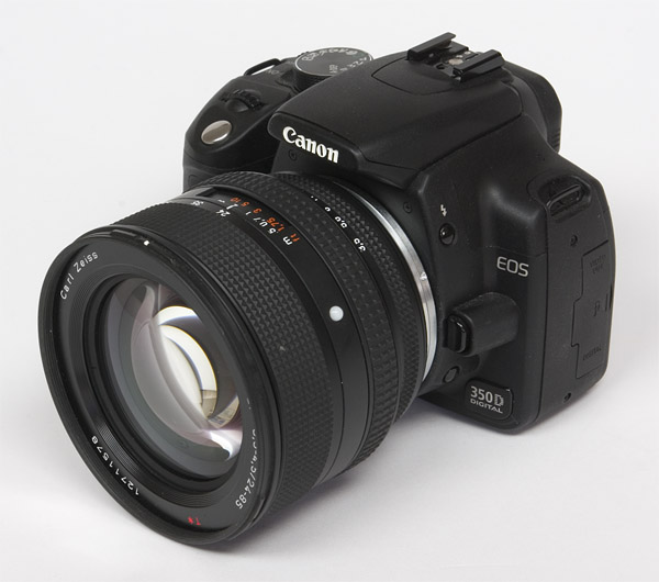 Zeiss Vario-Sonnar T* 24-85mm f/3.5-4.5 N (Contax N to Canon EF