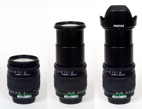 Pentax SMC DA 18-250mm f/3.5-6.3 ED AL [IF] - Review / Lab Test Report