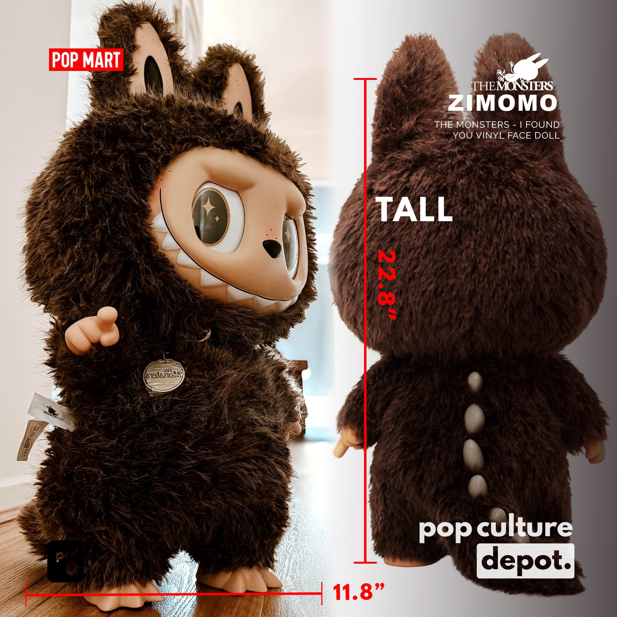 THE MONSTERS - I FOUND YOU Vinyl Face Doll Zimomo – POP CULTURE DEPOT