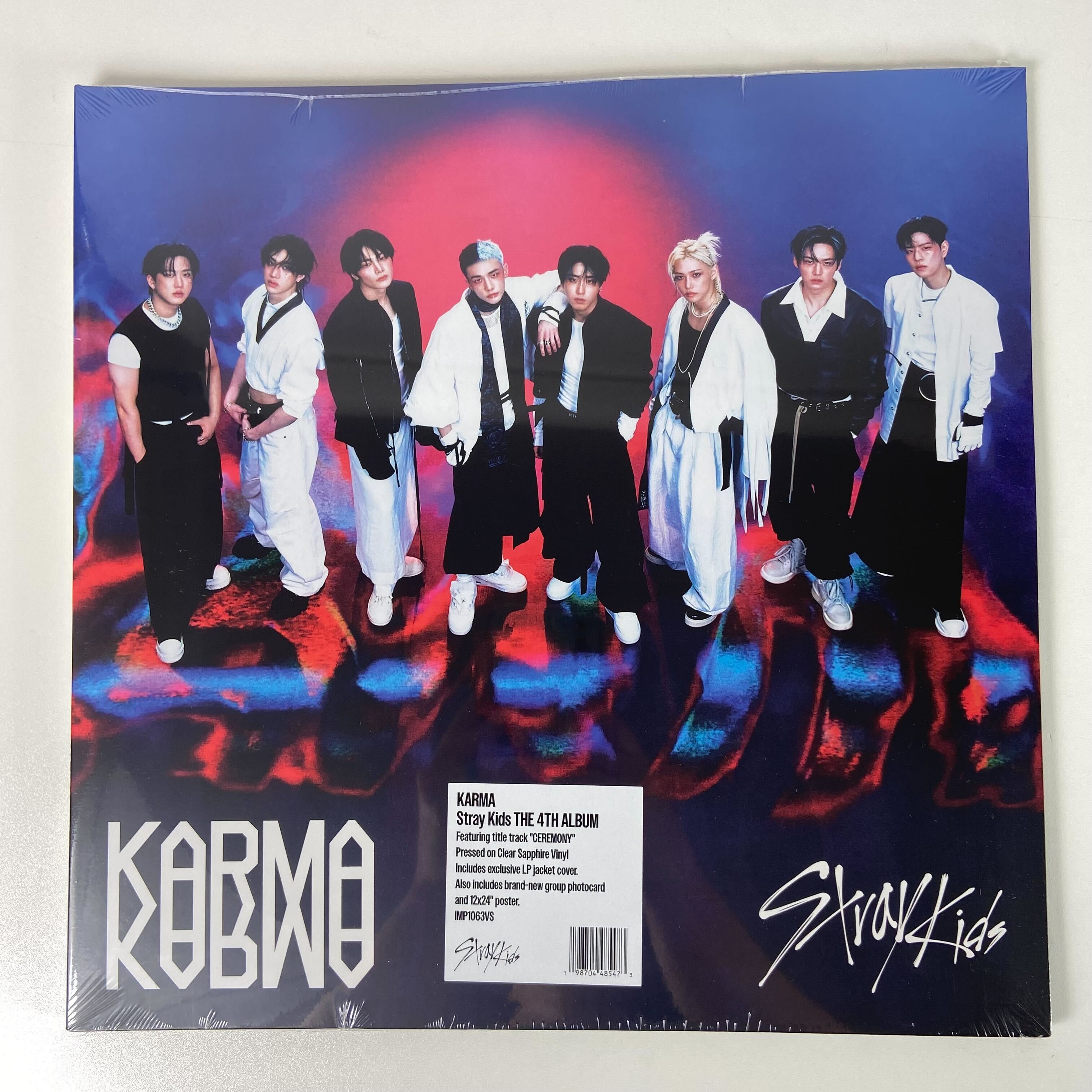 Stray Kids - KARMA [Clear Sapphire Vinyl]