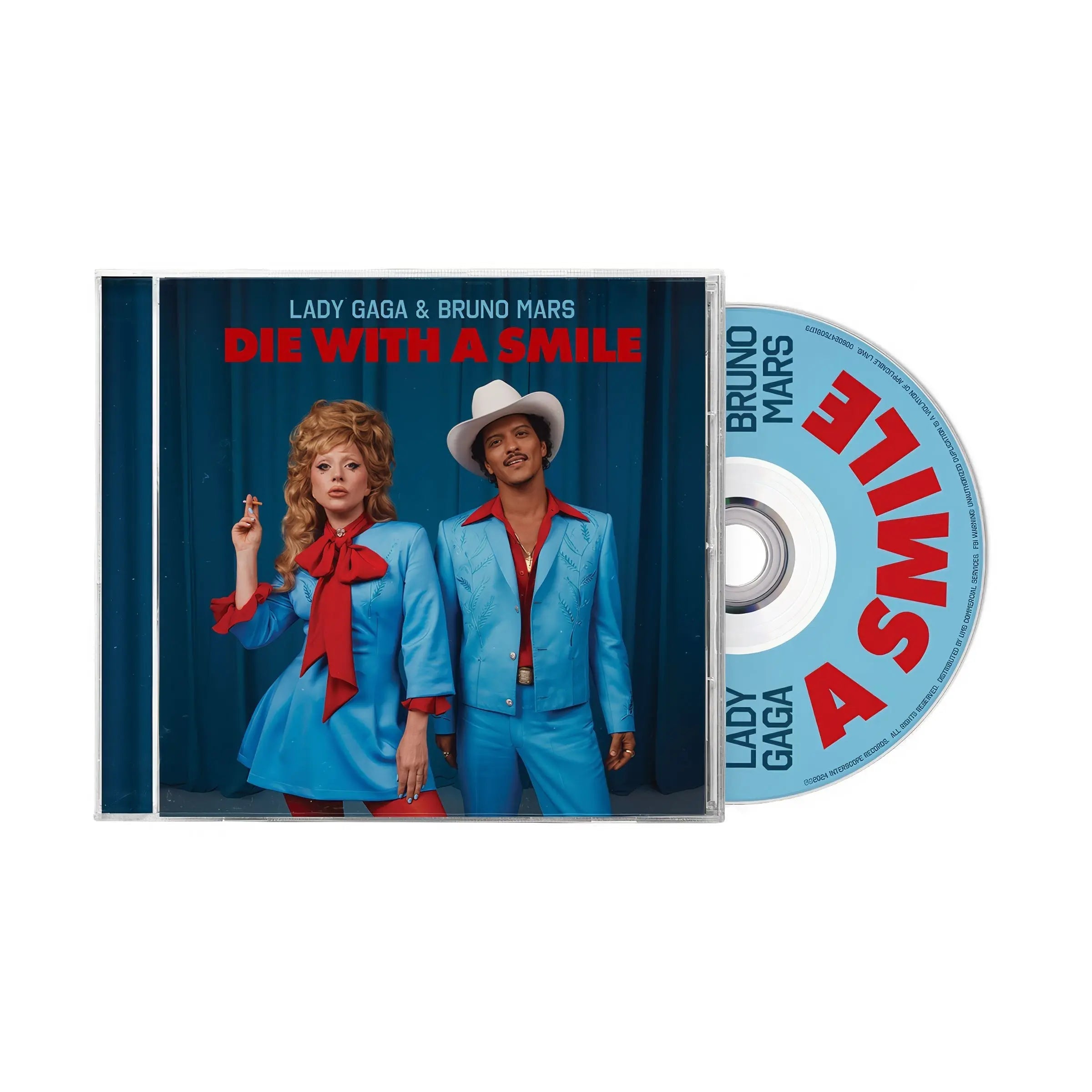 Die With A Smile CD Lady Gaga Bruno Mars – Plastic Books